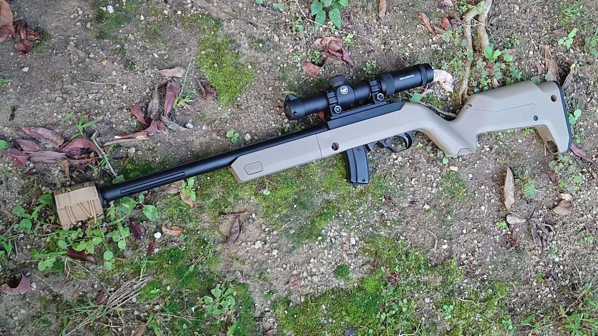 KJワークス ホークアイ+ACE1 ARMS MAGPUL X-22キットカスタム【ぼっち