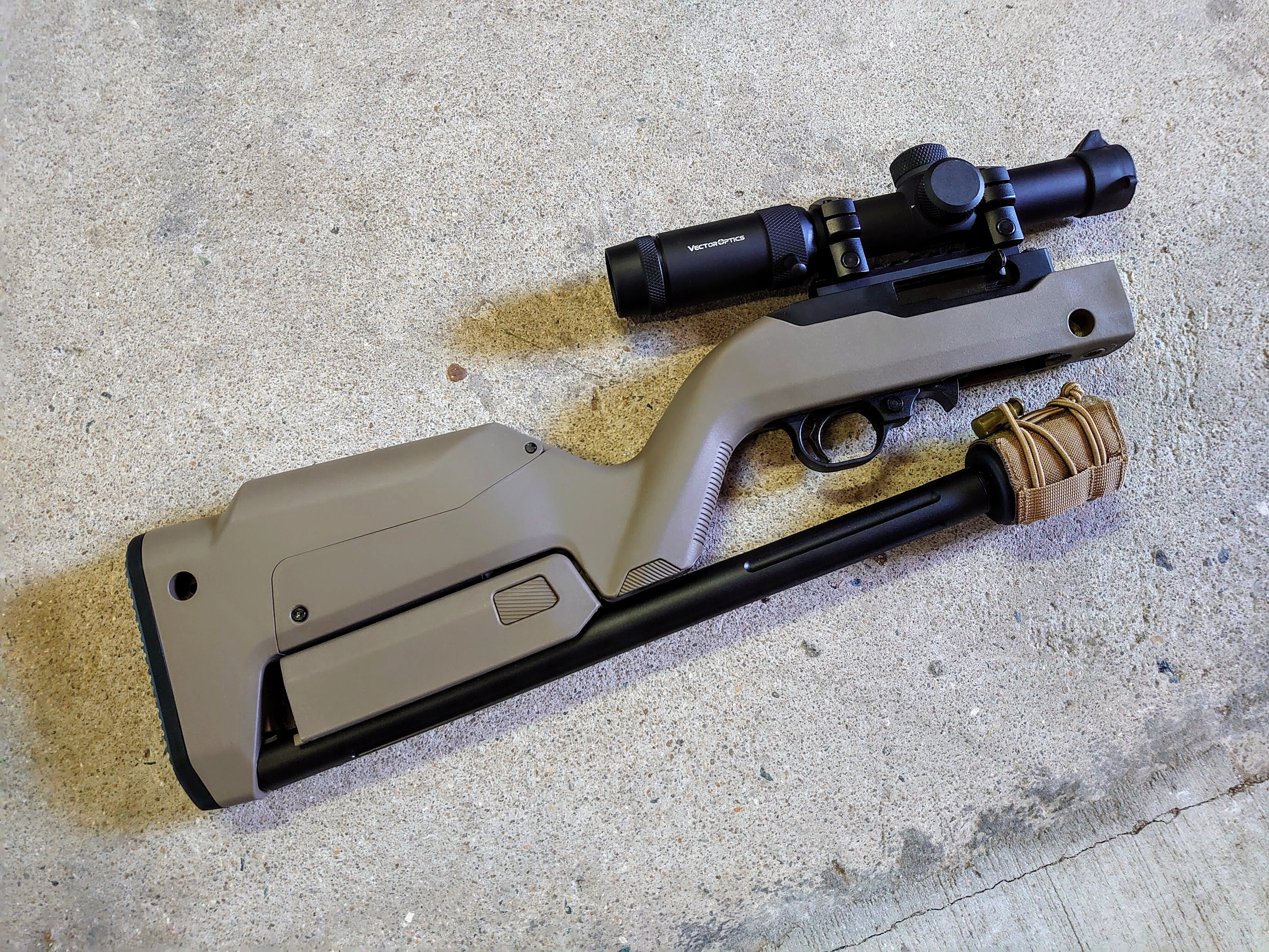 KJワークス ホークアイ+ACE1 ARMS MAGPUL X-22キットカスタム【ぼっち