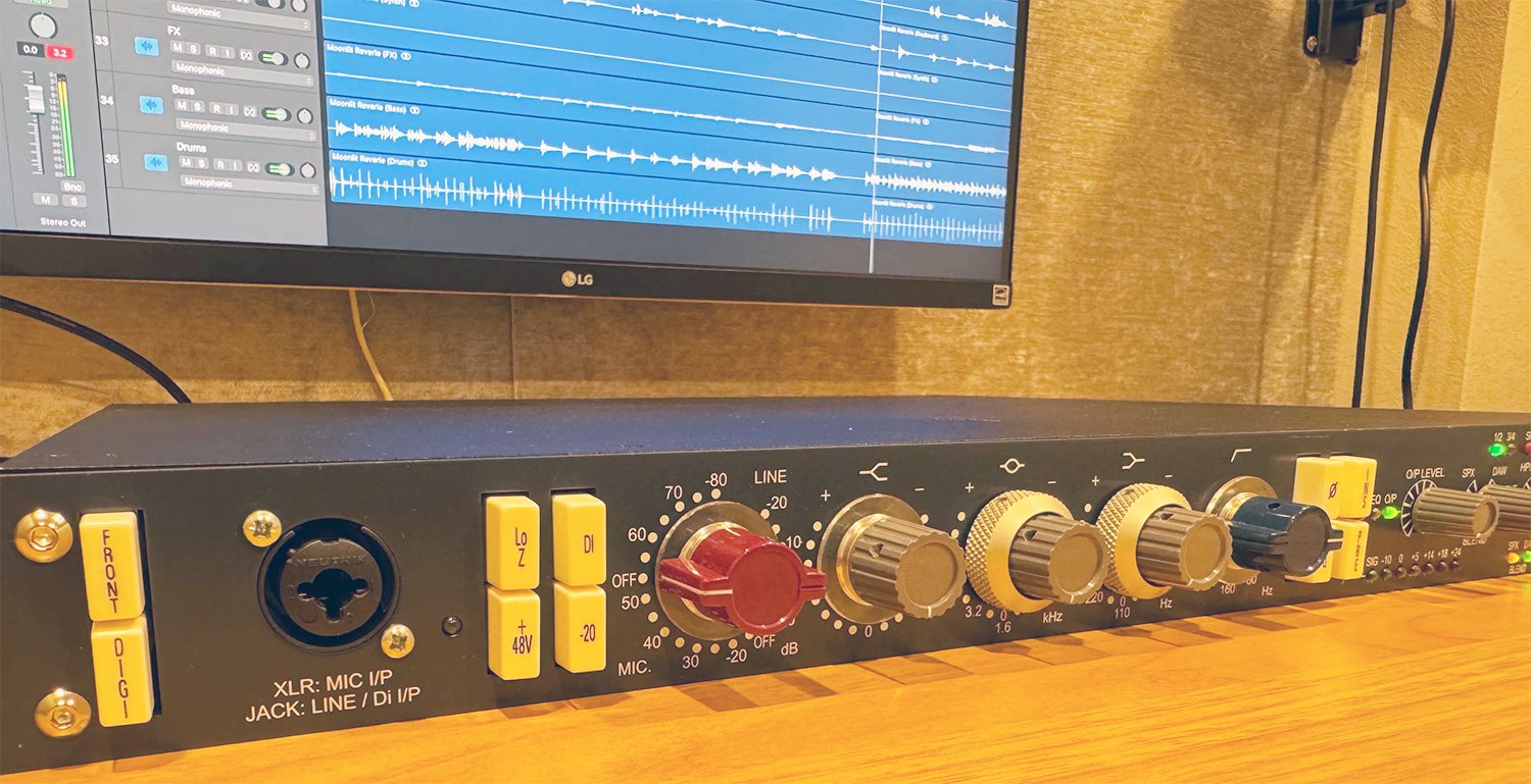 AMS Neve 1073SPX-D レビュー｜自宅で本物のNeveサウンドを実現する