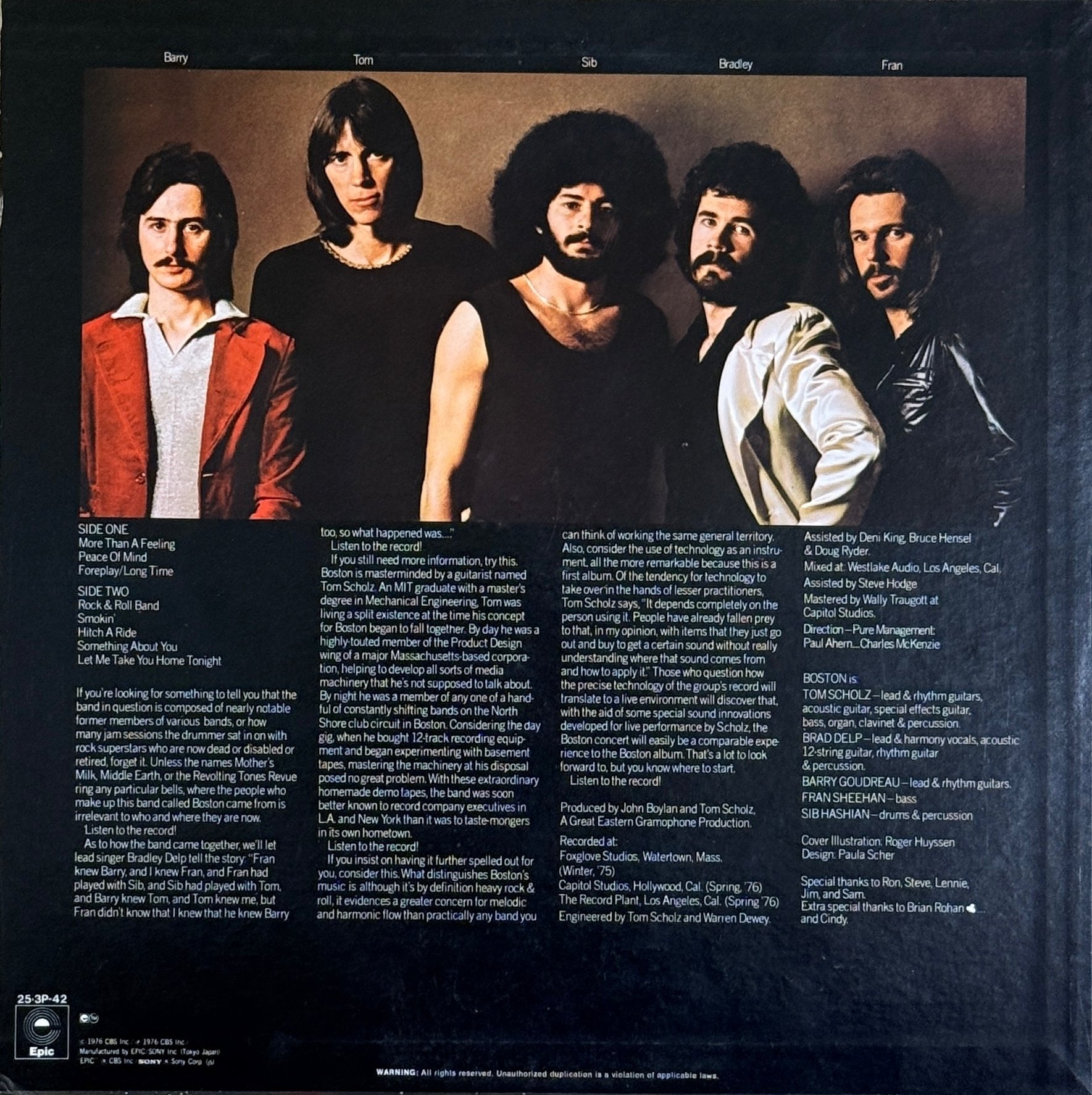 Boston『ボストン』1stアルバム徹底解説：アメリカと日本での人気と