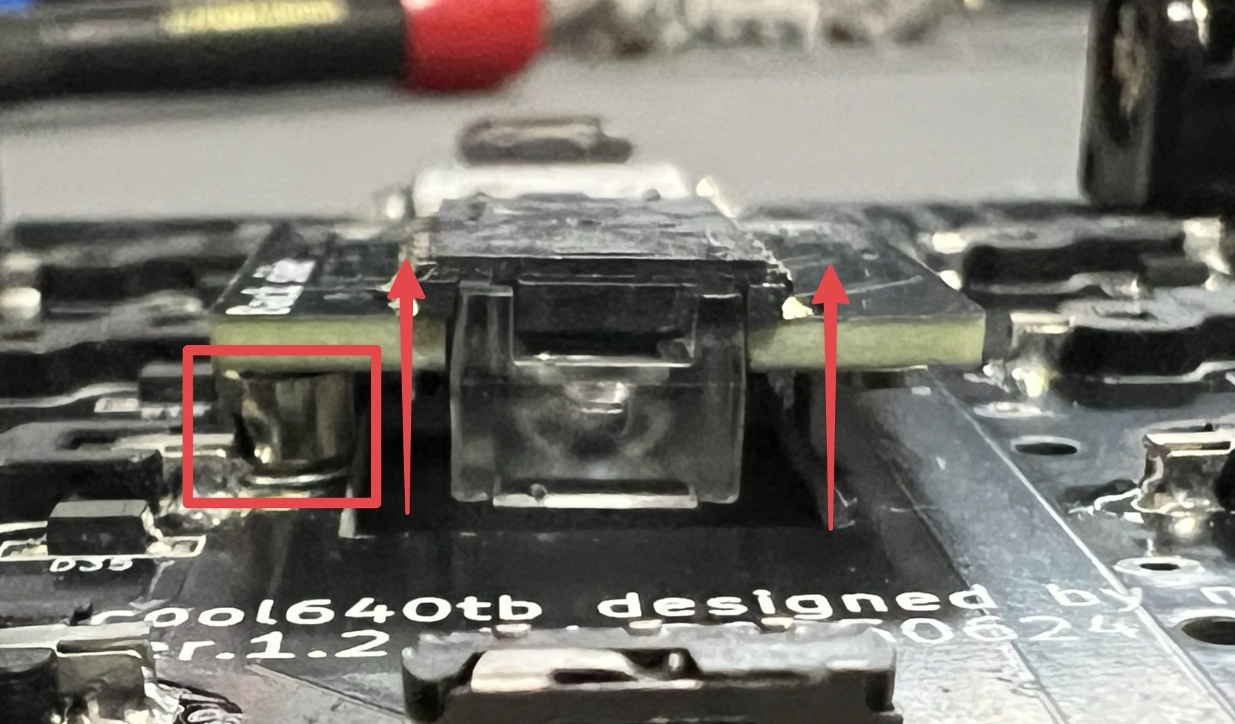 40%狭ピッチトラボキーボード「cool640tb」ビルドログ｜kazy