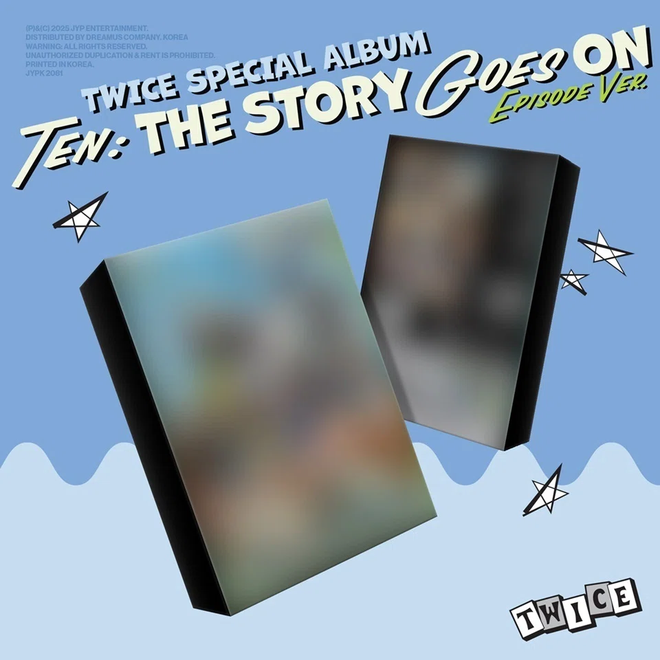 ファン必見！】TWICE『TEN: The Story Goes On』アルバム形態まとめ