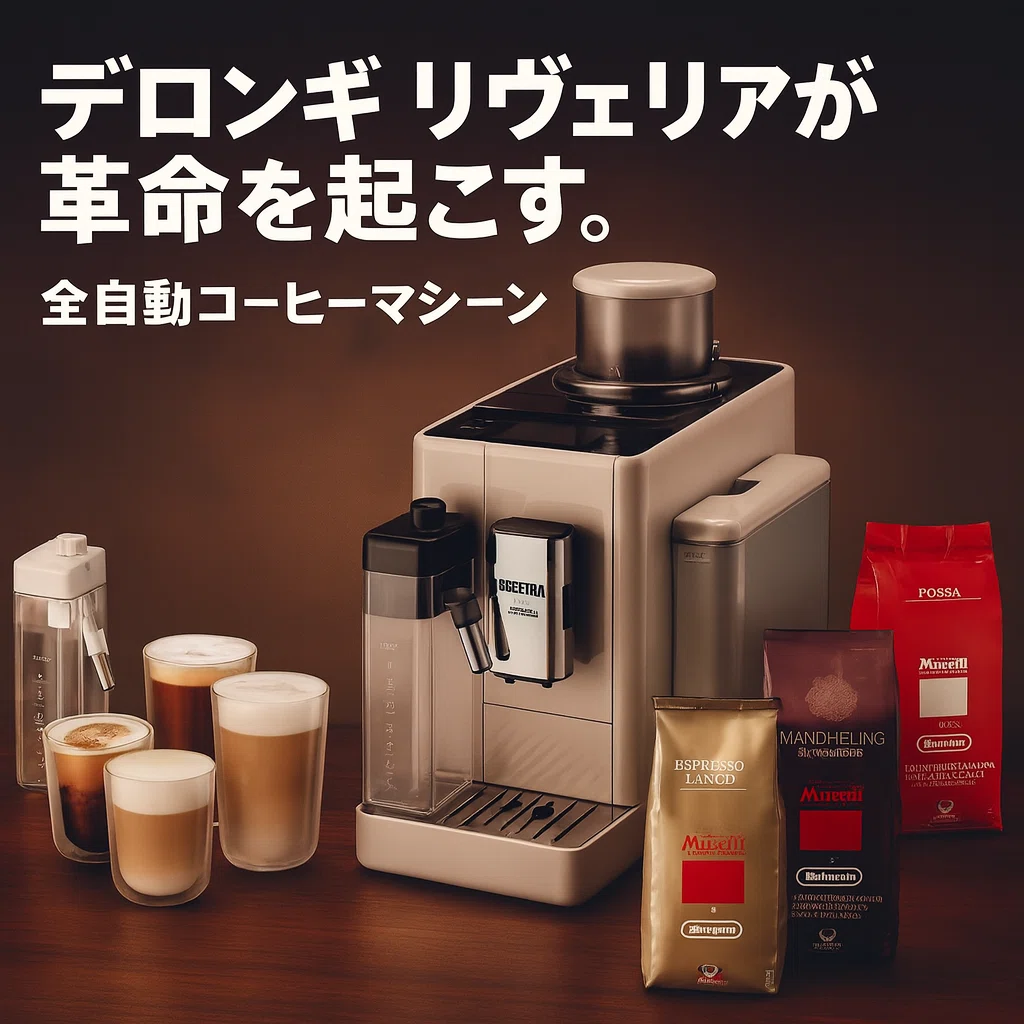 デロンギ リヴェリアが革命を起こす。「豆を替える」という当たり前が