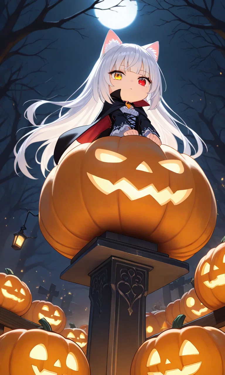 ハロウィンってどうよ。 《PixAI》《Seaart》｜Lemon🍋