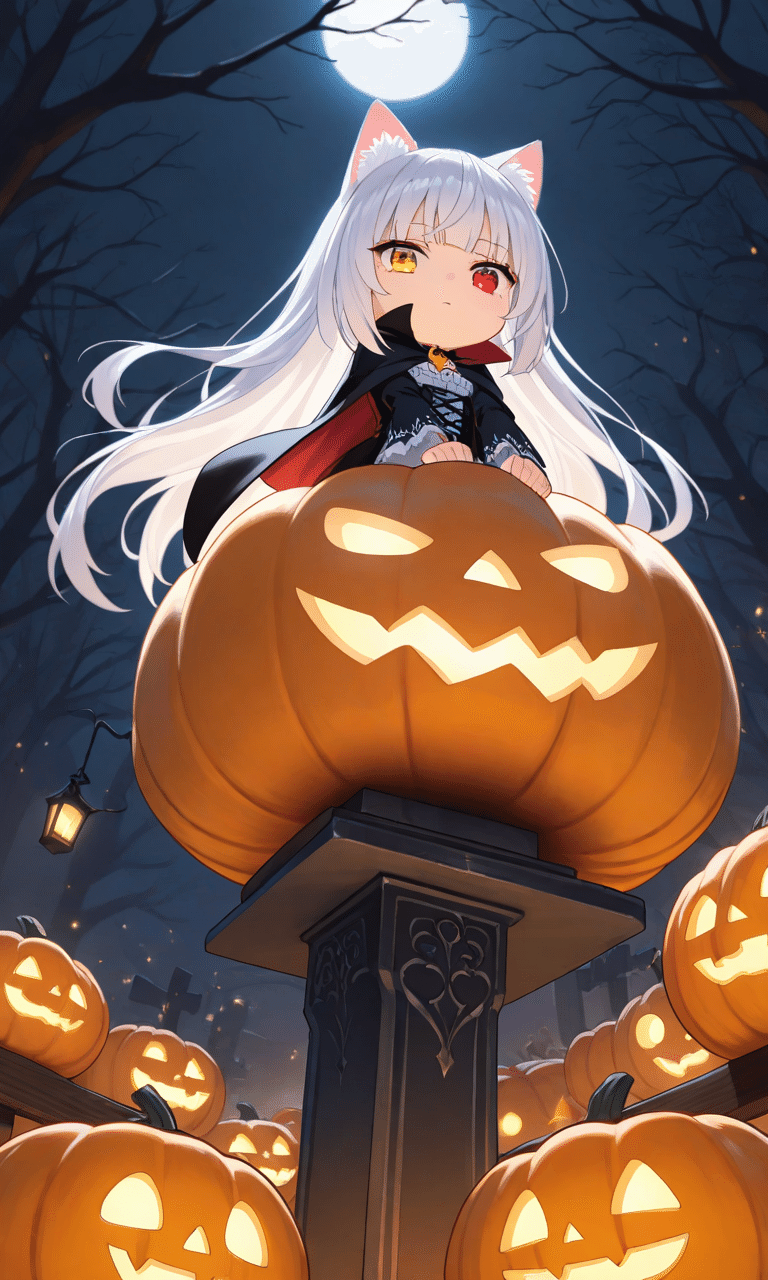 ハロウィンってどうよ。 《PixAI》《Seaart》｜Lemon🍋