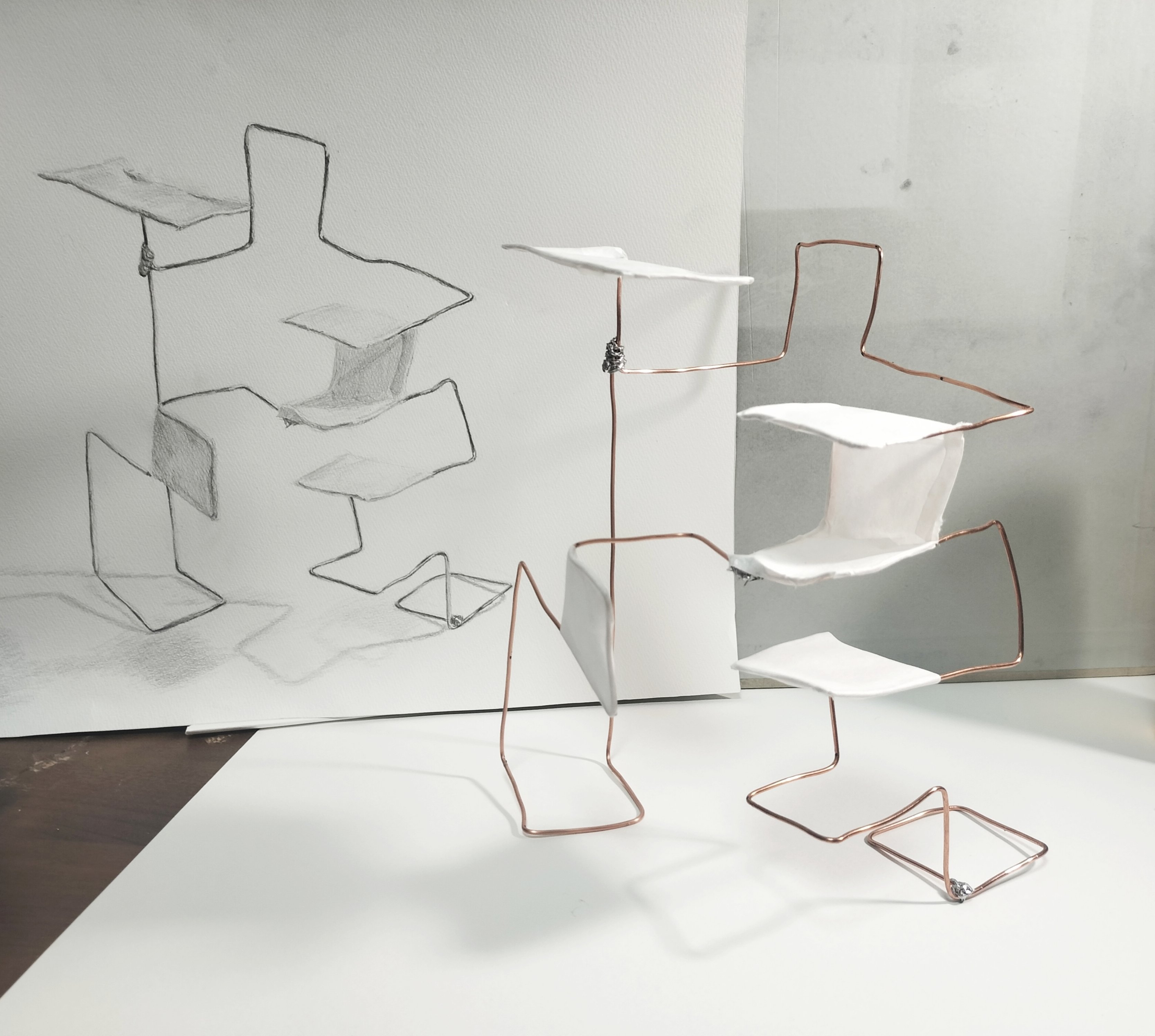 立体造形演習2 感想｜𝕜𝕚𝕨𝕚(ソフィ)