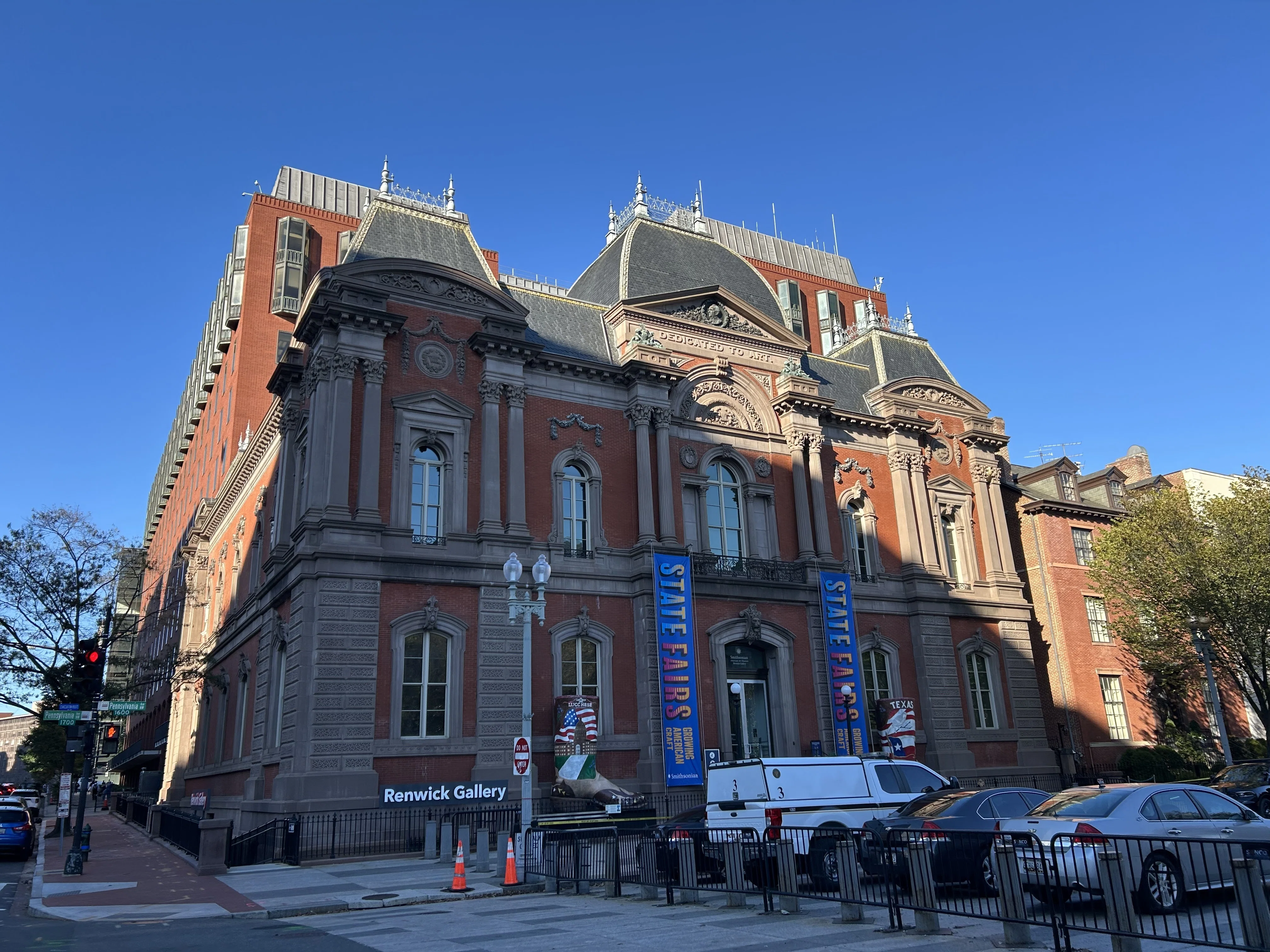 ワシントンD.C観光案内（Renwick Gallery of the Smithsonian American