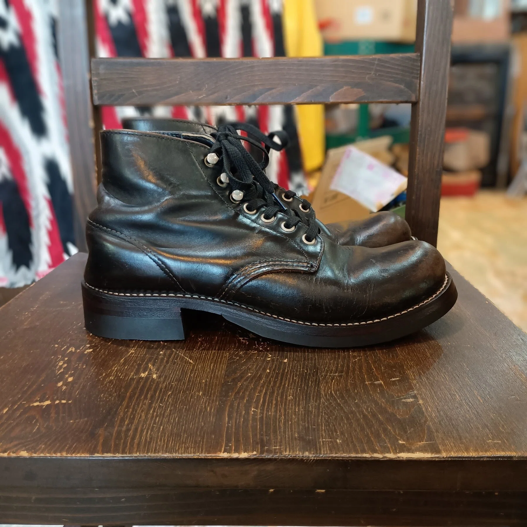 Resole/ソールカスタム】Red Wing#8165+vibram#705｜CREA Repair