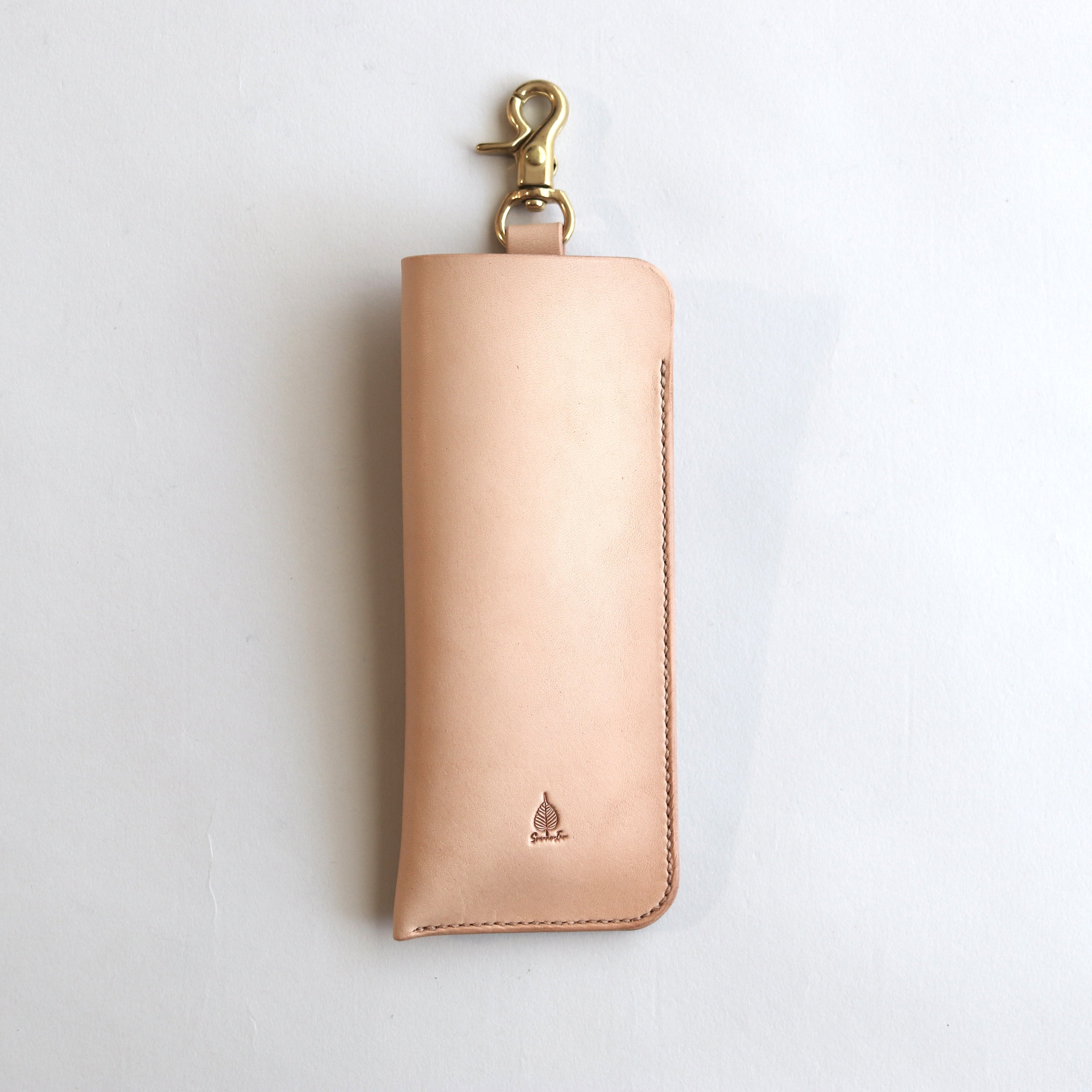 よのや櫛舗さんの櫛専用ケース｜草木染レザーSou-no-Iro