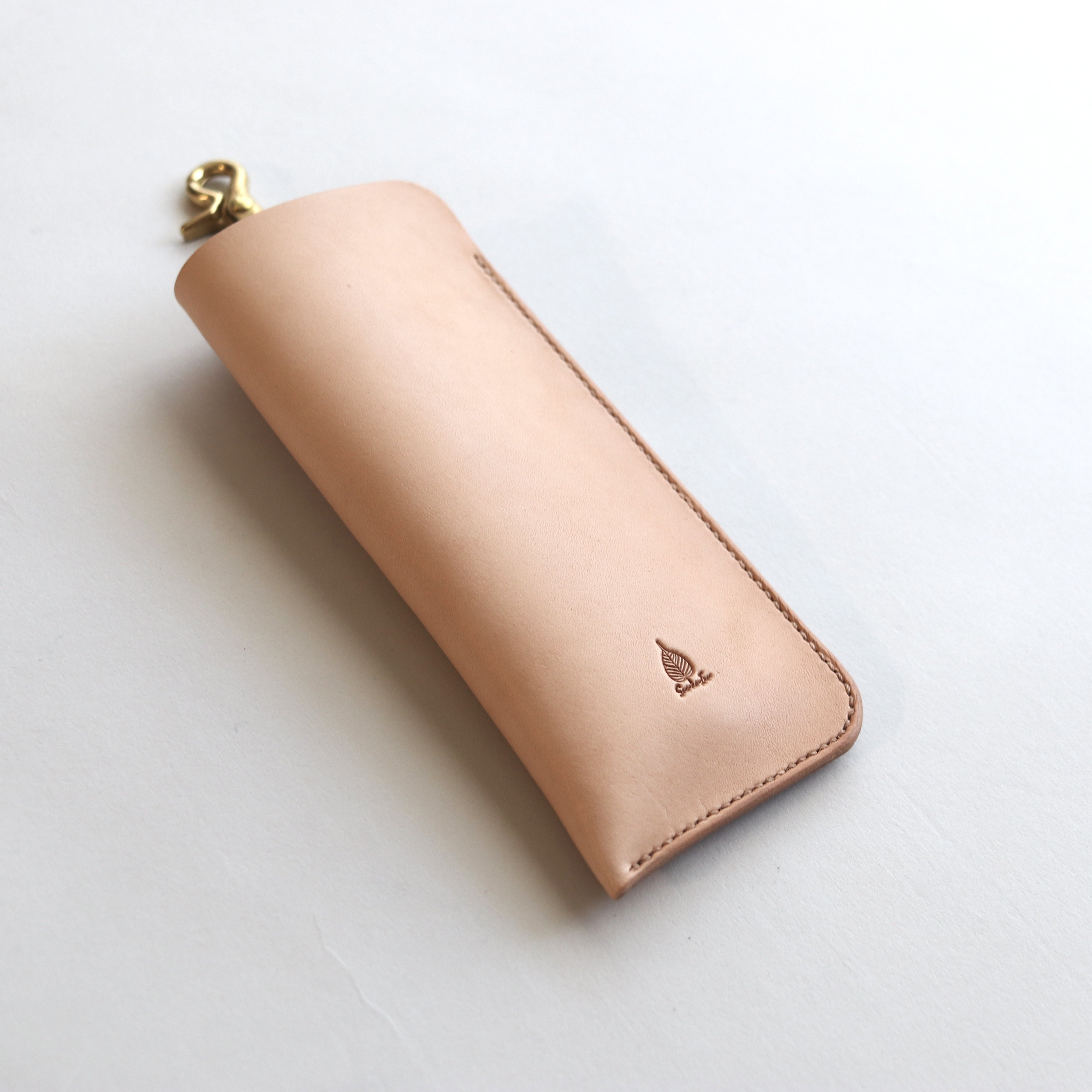 よのや櫛舗さんの櫛専用ケース｜草木染レザーSou-no-Iro