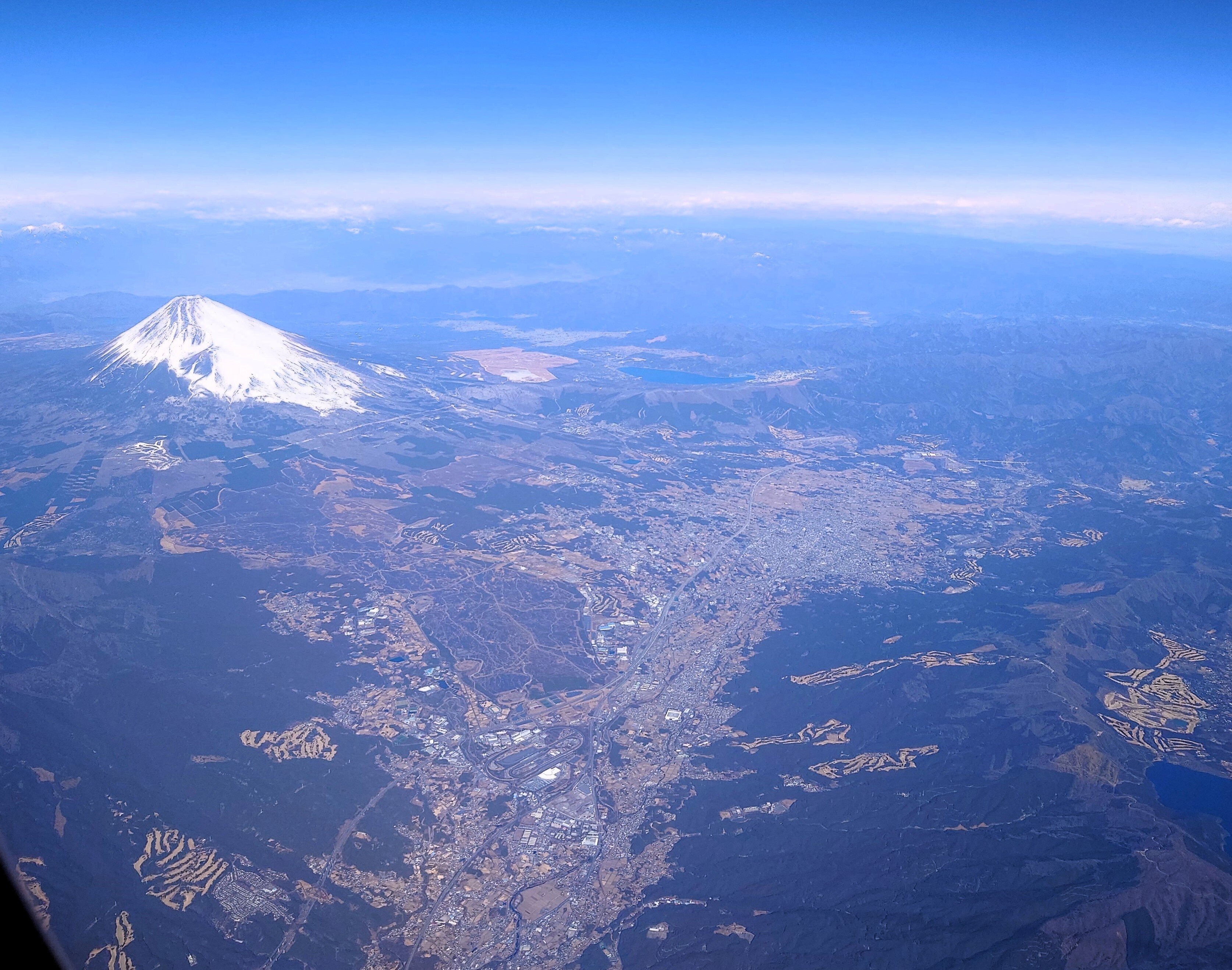 機窓画像コレクション「富士山周辺」／2025年2月｜菅野ノリヒコ