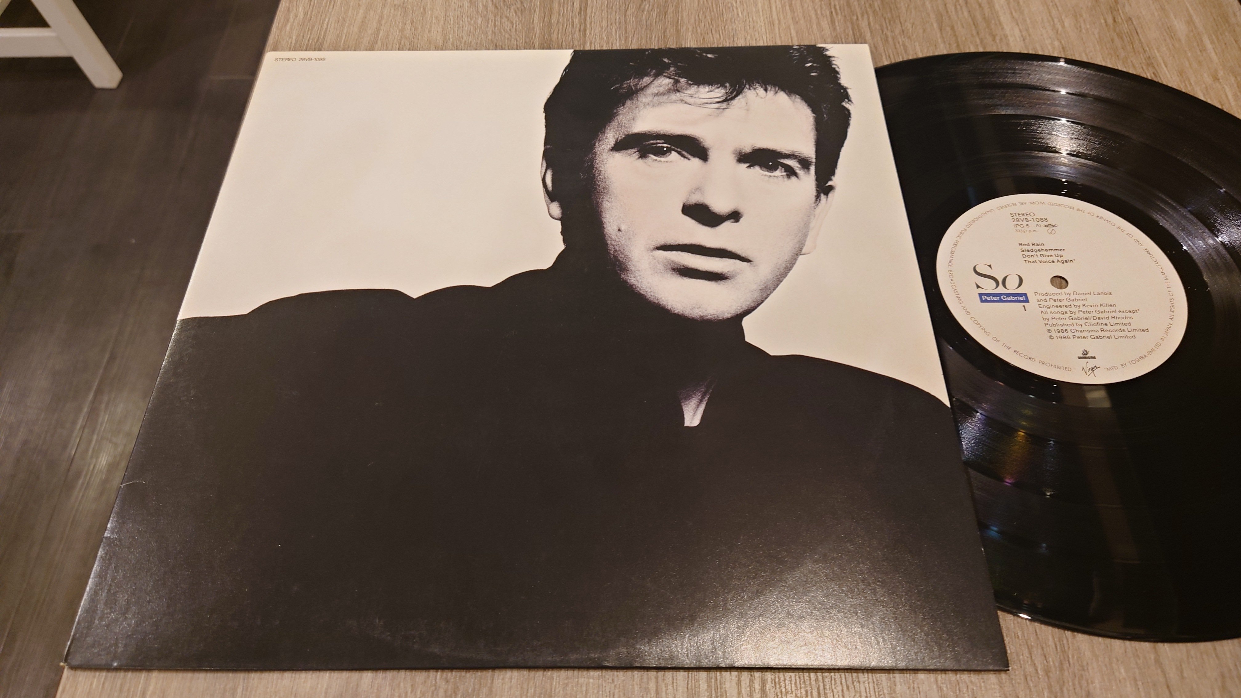 ピーター・ガブリエル　ピクチャーレコード the angel ジャケ無し ピーター・ガブリエル ピクチャーレコード the angel ジャケ無し