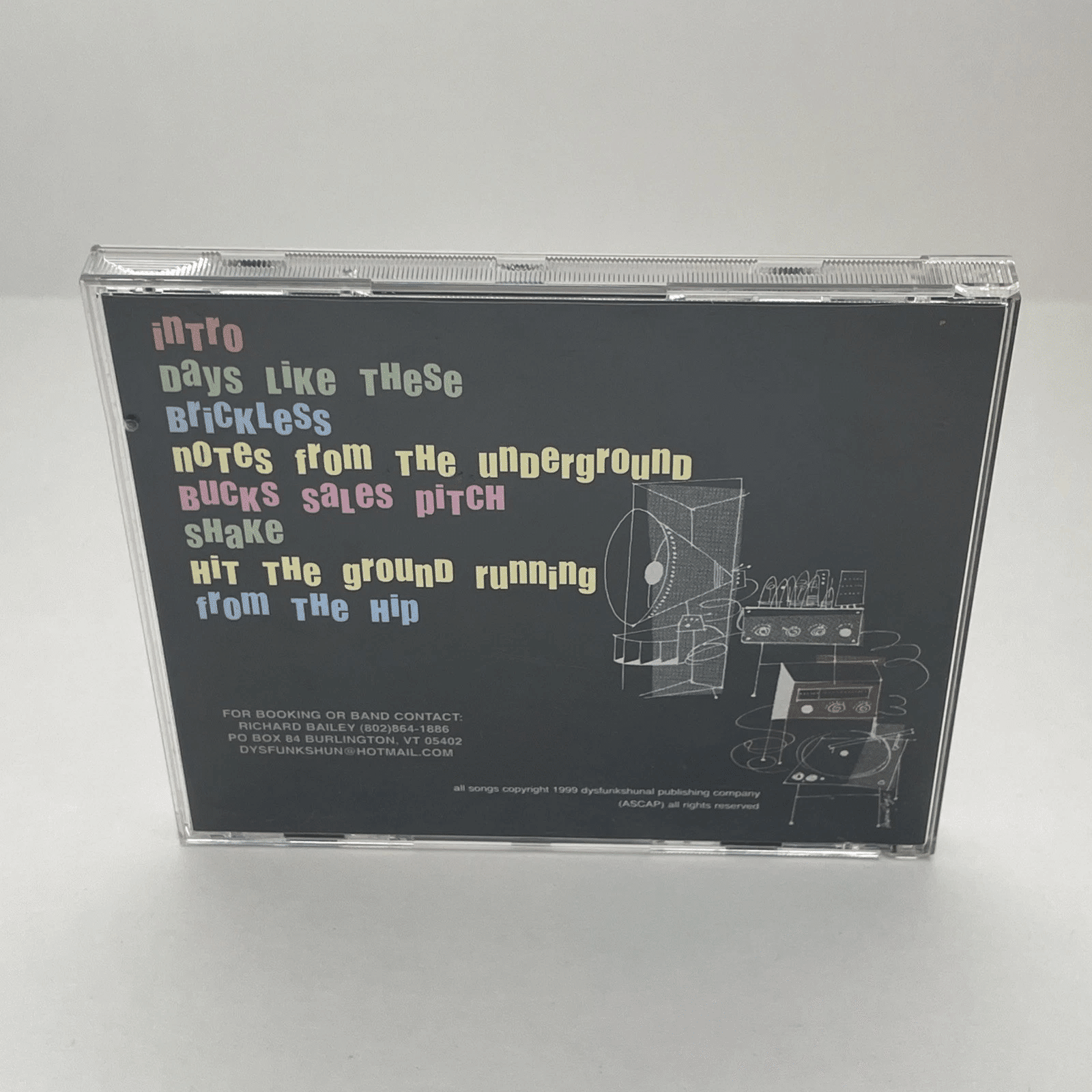 Dysfunkshun / Hi-fi StereoType ラップコア 黄色盤 Guyatone PS-101 ROLLY BOX Phase Sonix (Early Ver.)