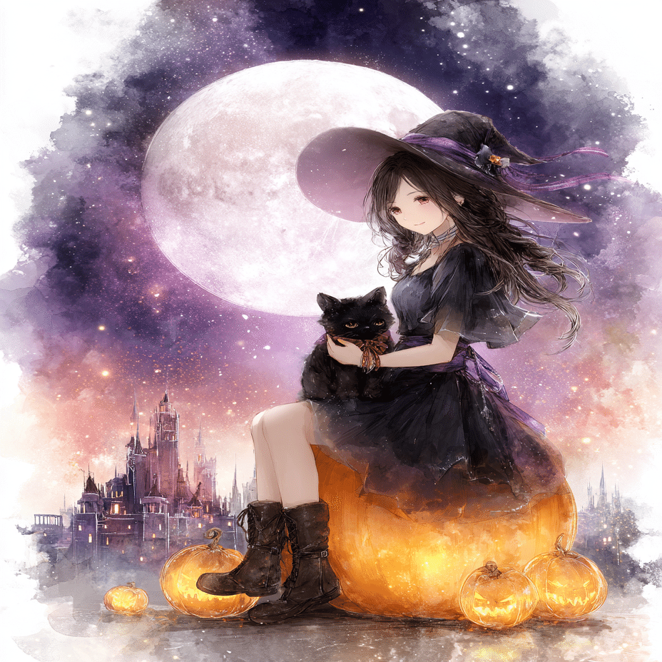 ハロウィンと黒猫と、AIたちとの奮闘記。｜SAKURA