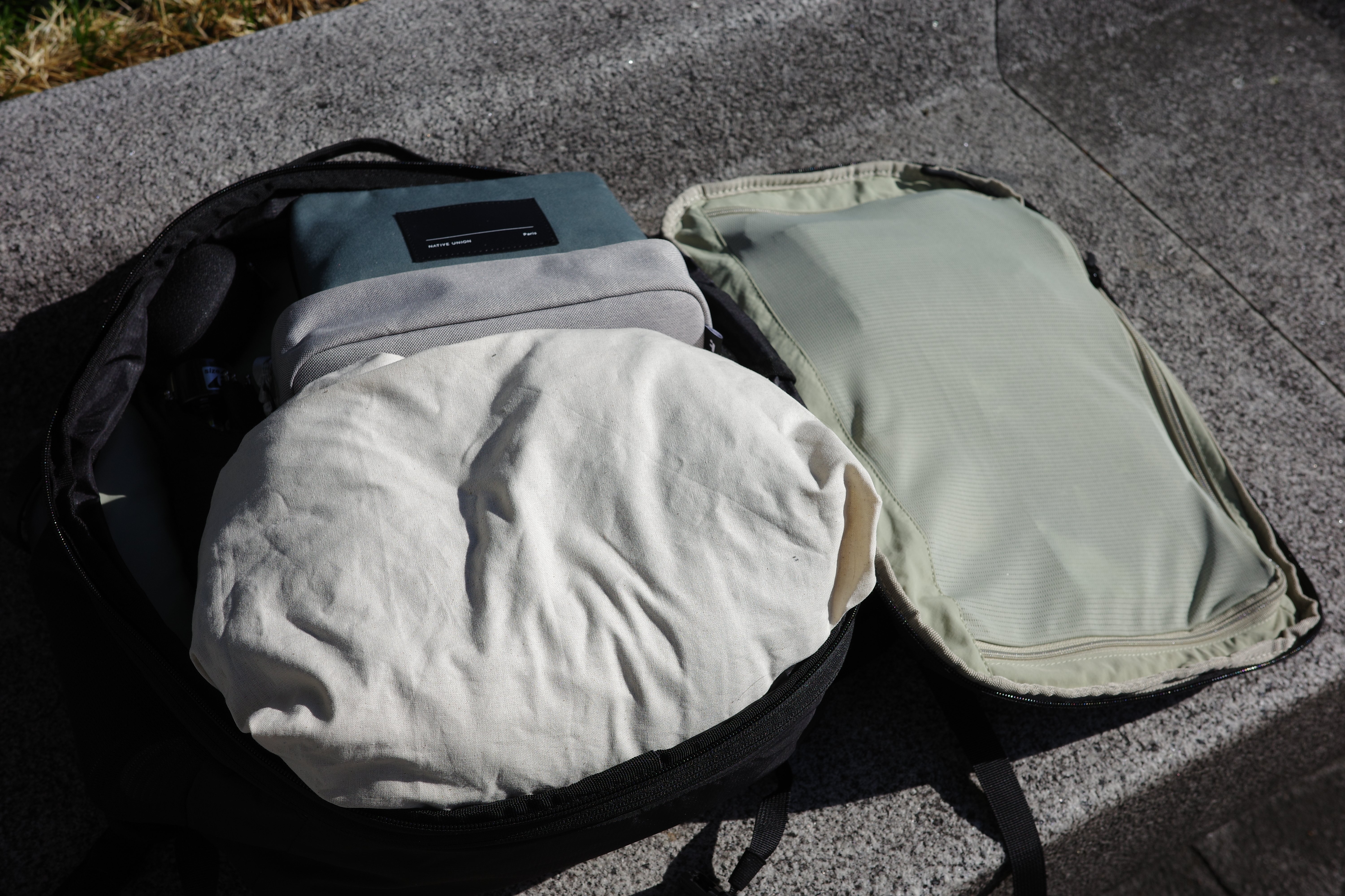 Almond Oak The Expandable Travel Backpack 25L+5L 購入してみた｜horiken