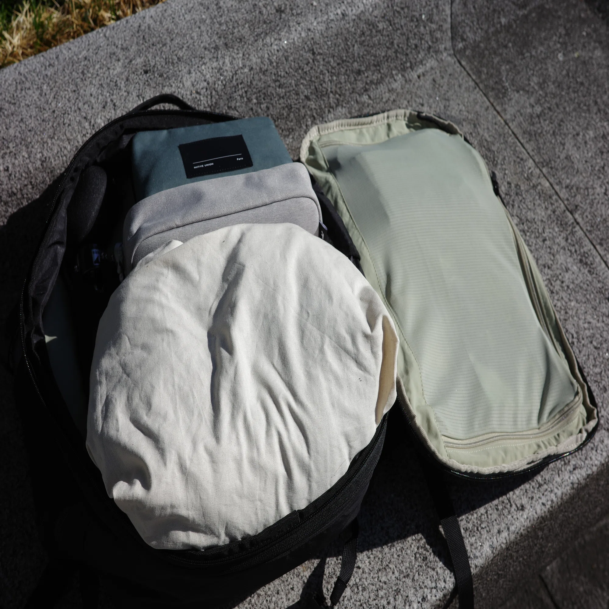 Almond Oak The Expandable Travel Backpack 25L+5L 購入してみた｜horiken