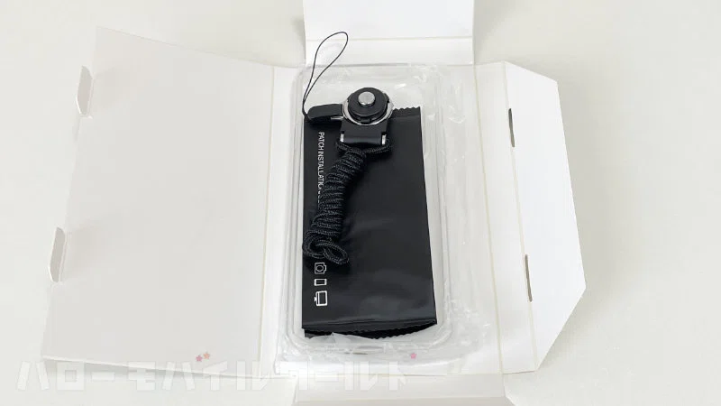 arrows Alpha 用のクリアケースと画面保護フィルムのセットをアマゾン