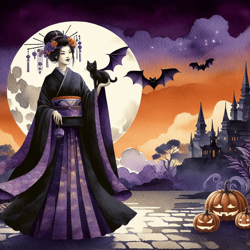 ハロウィンと黒猫と、AIたちとの奮闘記。｜SAKURA