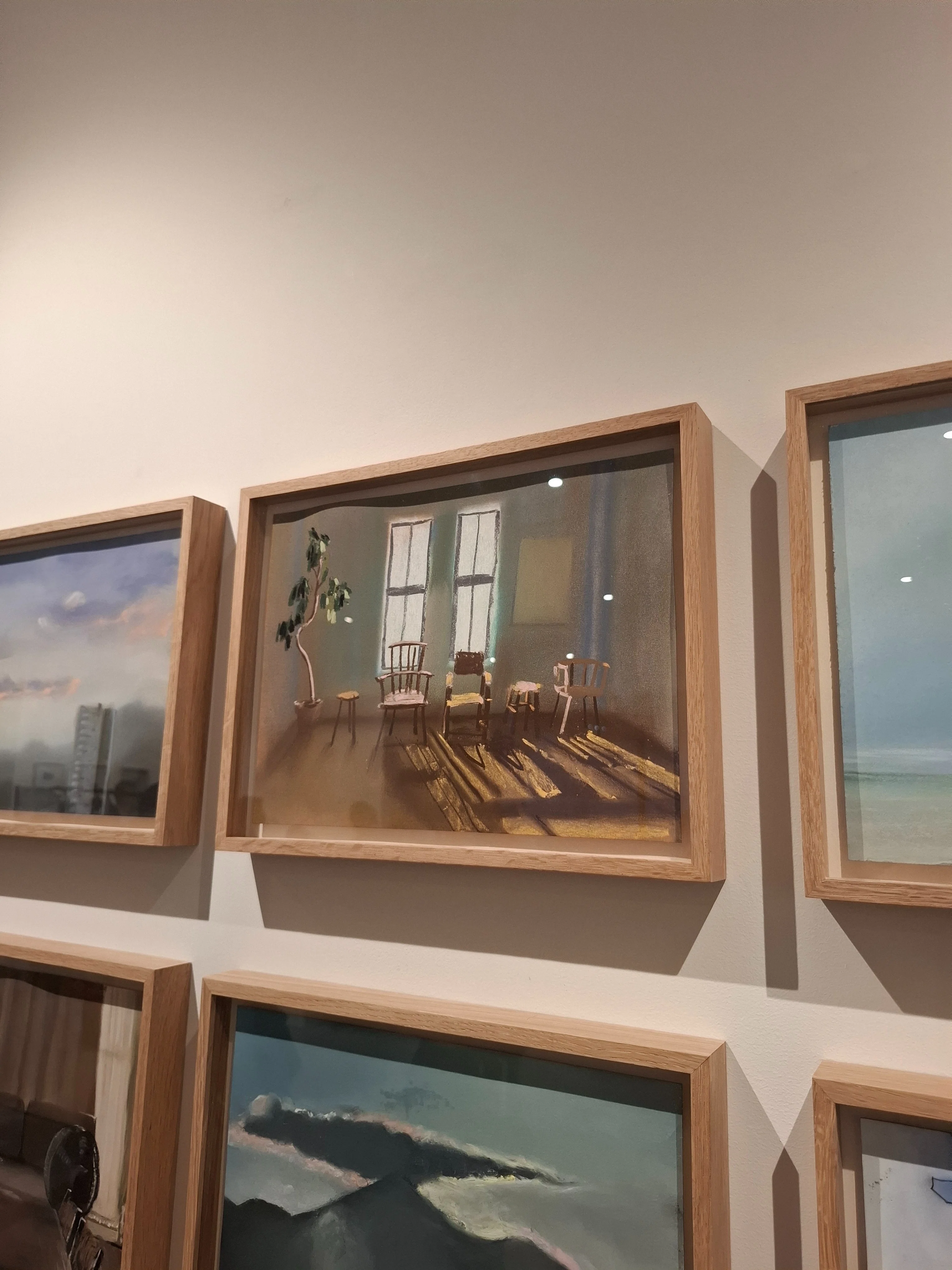 【20年の沈黙・再生の譜】No.40 さよならの言葉　パステル画　美術品 2023年3月3日 桃の節句。私の新作パステル画が完成しました。題名は