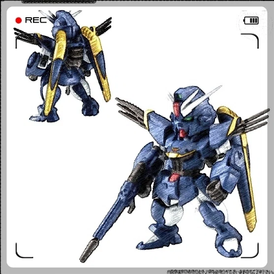 FW GUNDAM CONVERGE CORE 機動戦士クロスボーン・ガンダム 鋼鉄の7人 B