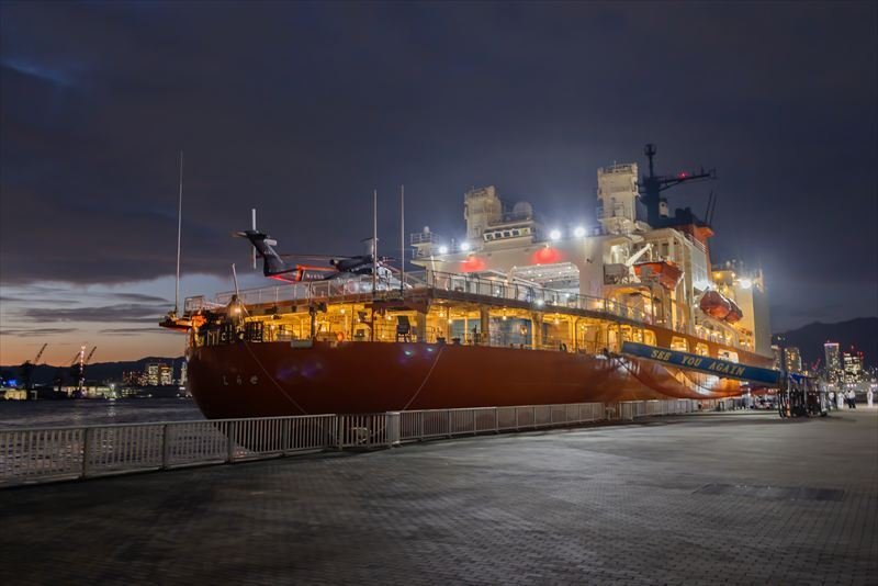 今日は南極観測船のしらせが神戸に来ていた。｜はっちゃん