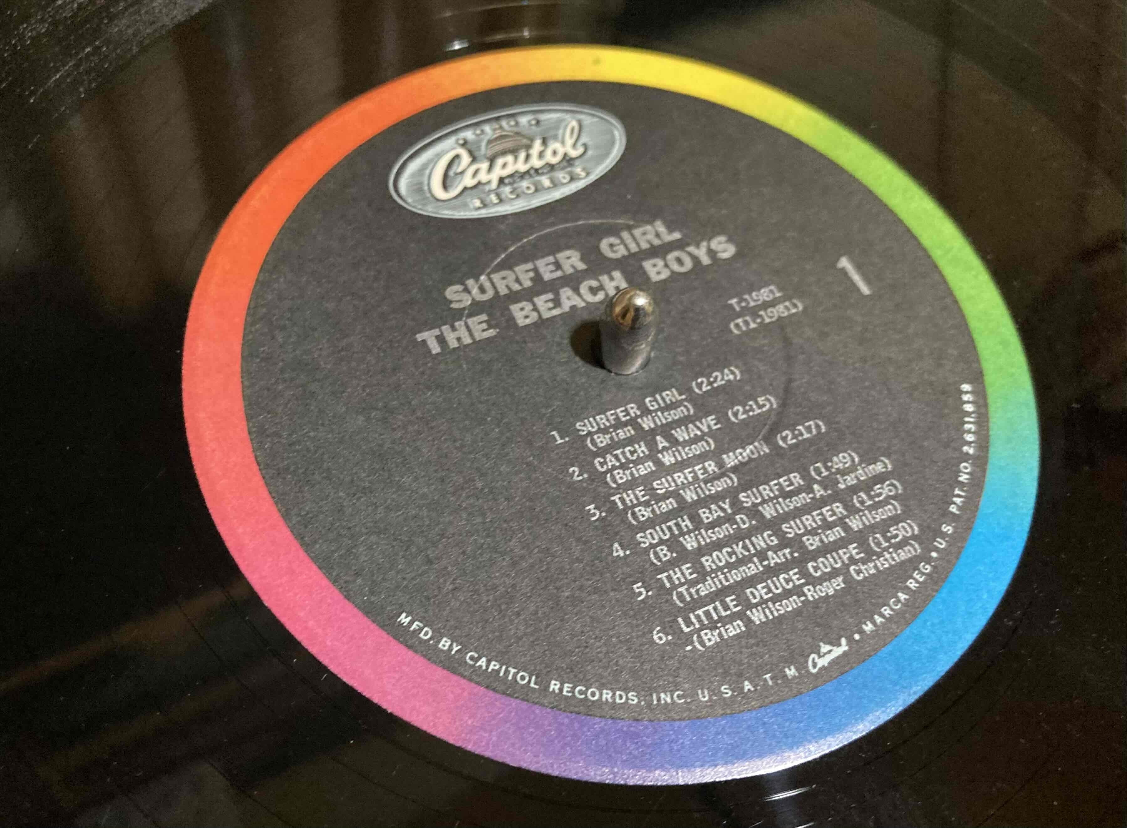 The Beach Boys [ Surfer Girl ] Capitol T-1981｜naruru's Record