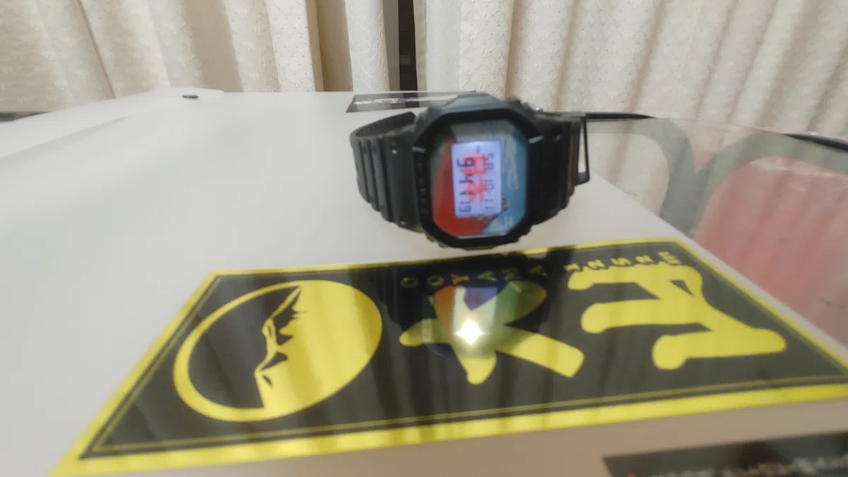 半年以上使用】G-SHOCK葛飾北斎モデル(赤富士)をレビュー｜佐藤プリン