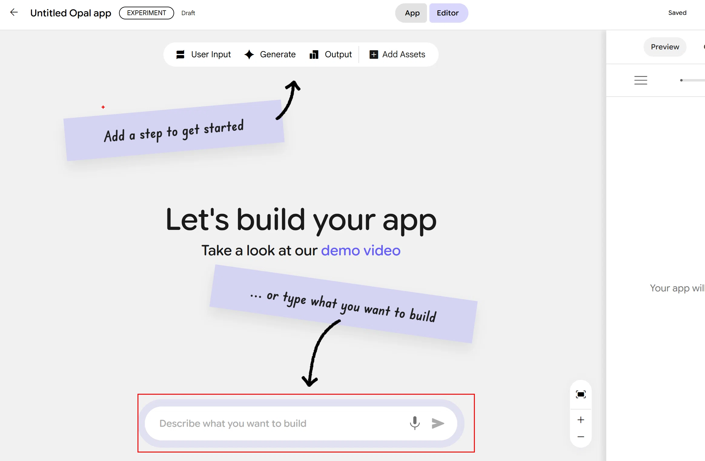 The First Step to Starting No-Code AI App Generation with 