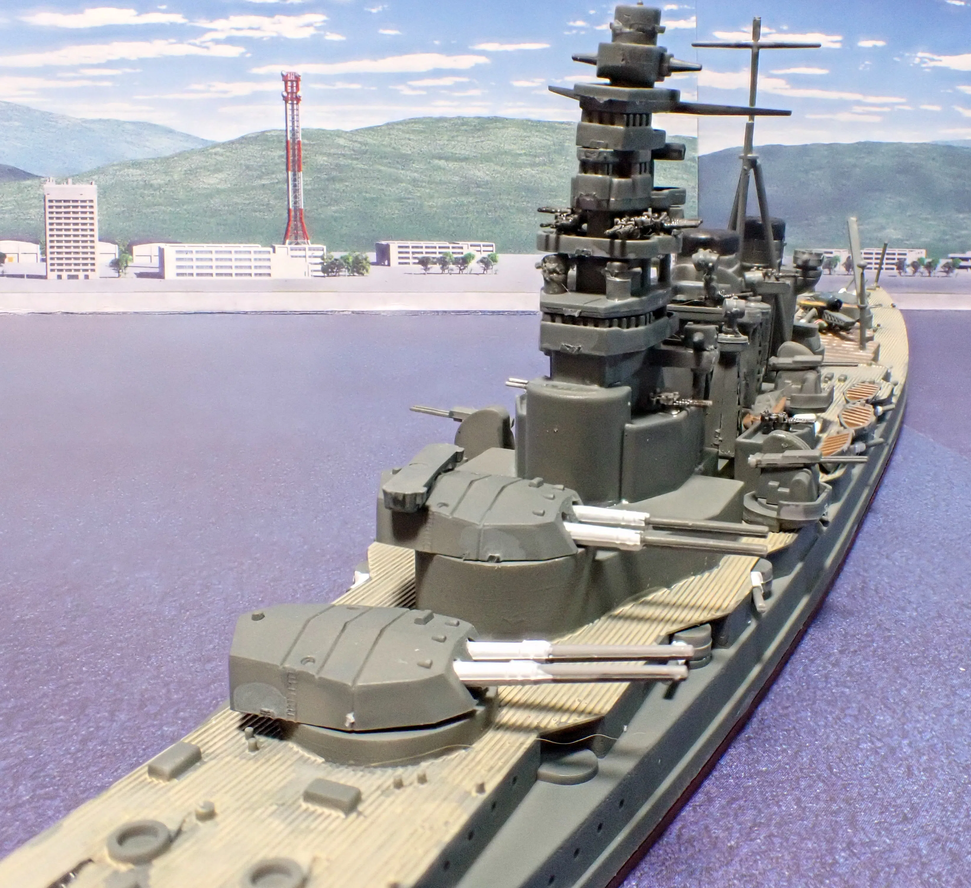 1/700 戦艦 比叡（第三次ソロモン海戦）｜セるしうす