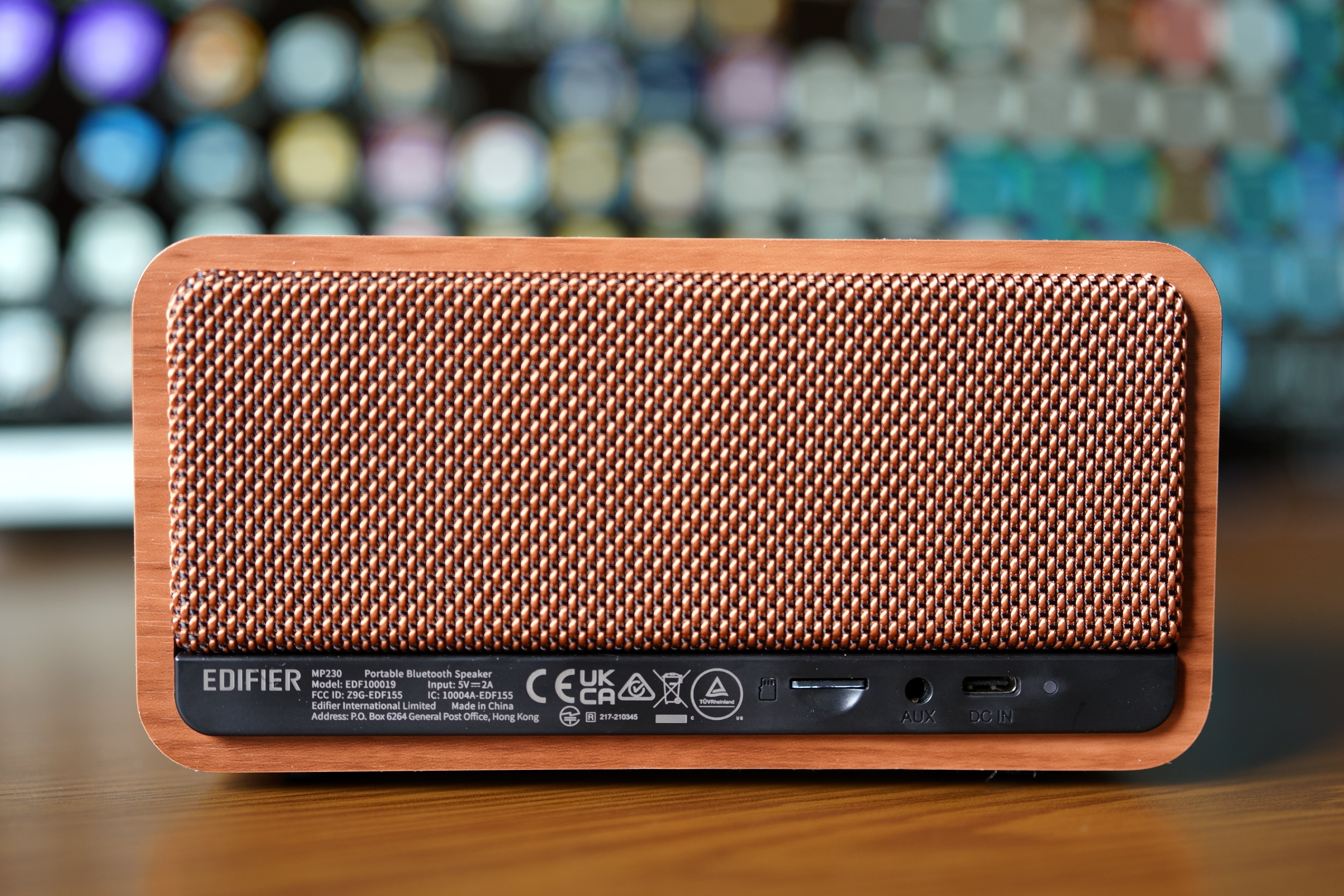 Edifier MP230 スピーカー ブラウン aux bluetooth スピーカー