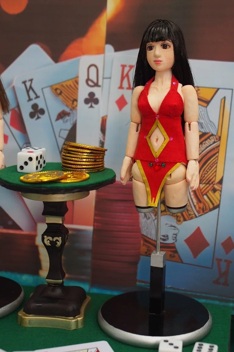 動かぬ球体関節人形 ～その9～完成｜doll-modeler3