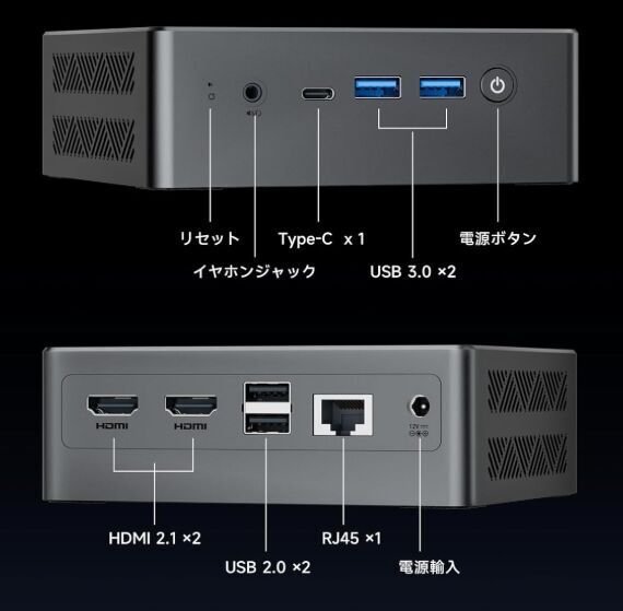 BMAX B4 Turbo、N150を搭載するミニPC、SSD 1TB モデルが 25,900円で