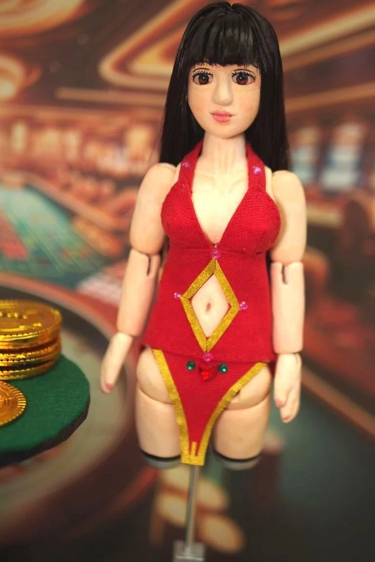 動かぬ球体関節人形 ～その9～完成｜doll-modeler3
