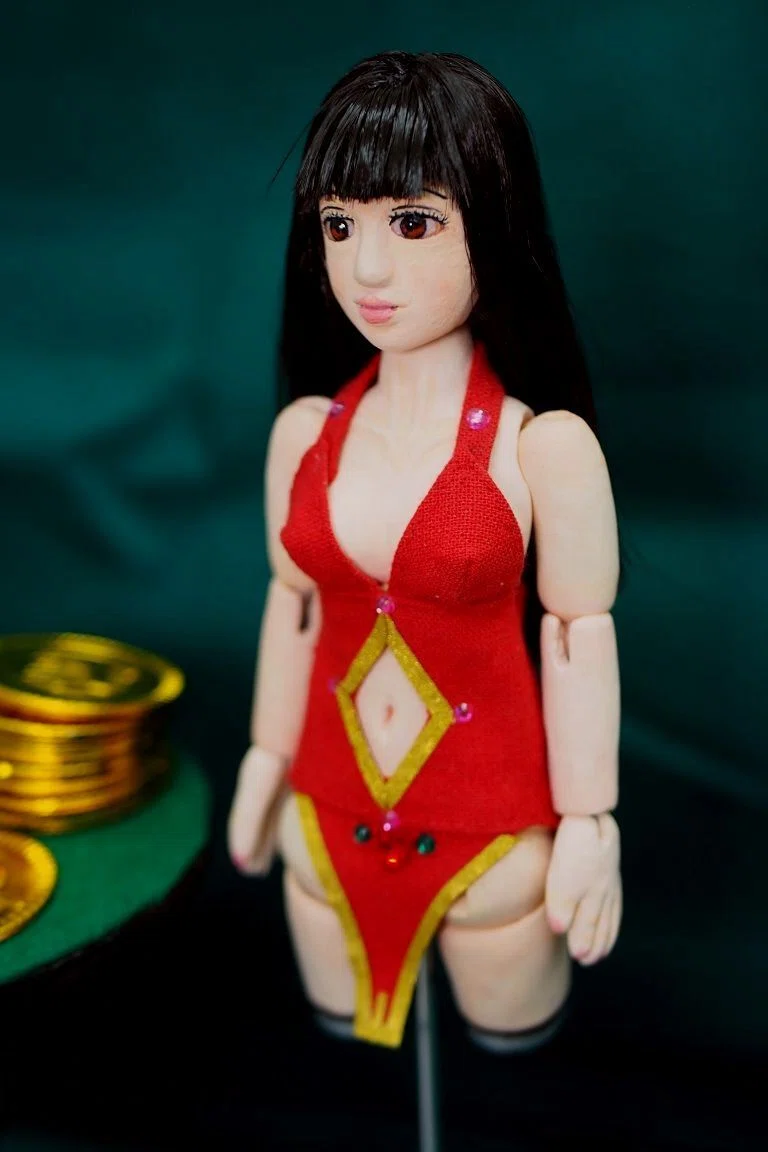 動かぬ球体関節人形 ～その9～完成｜doll-modeler3