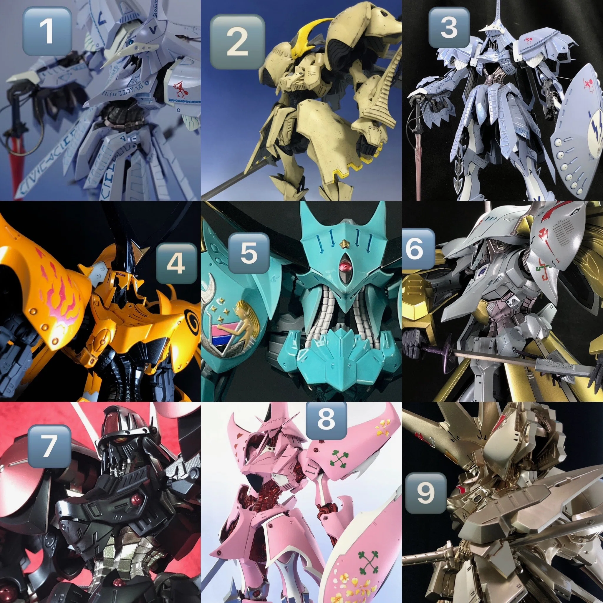 ボークス『HSGK 1/100 KNIGHT of GOLD A-T』完成写真｜May dé Garage