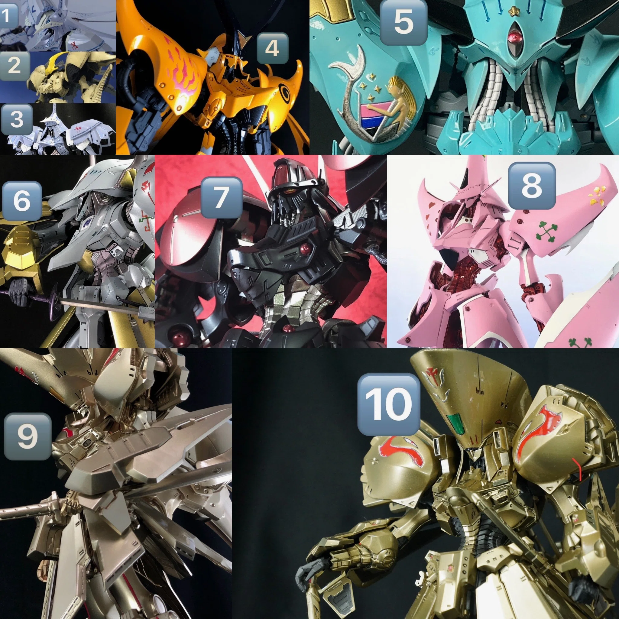 ボークス『HSGK 1/100 KNIGHT of GOLD』完成写真｜May dé Garage