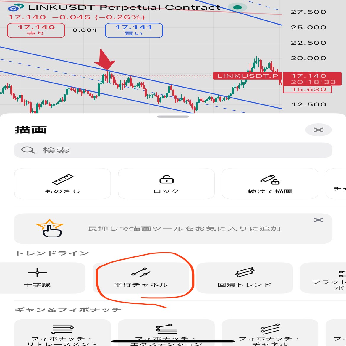 これが引ければ大きな利益が狙える！スマホで簡単トレンドライン引き方・手法｜チヒカン