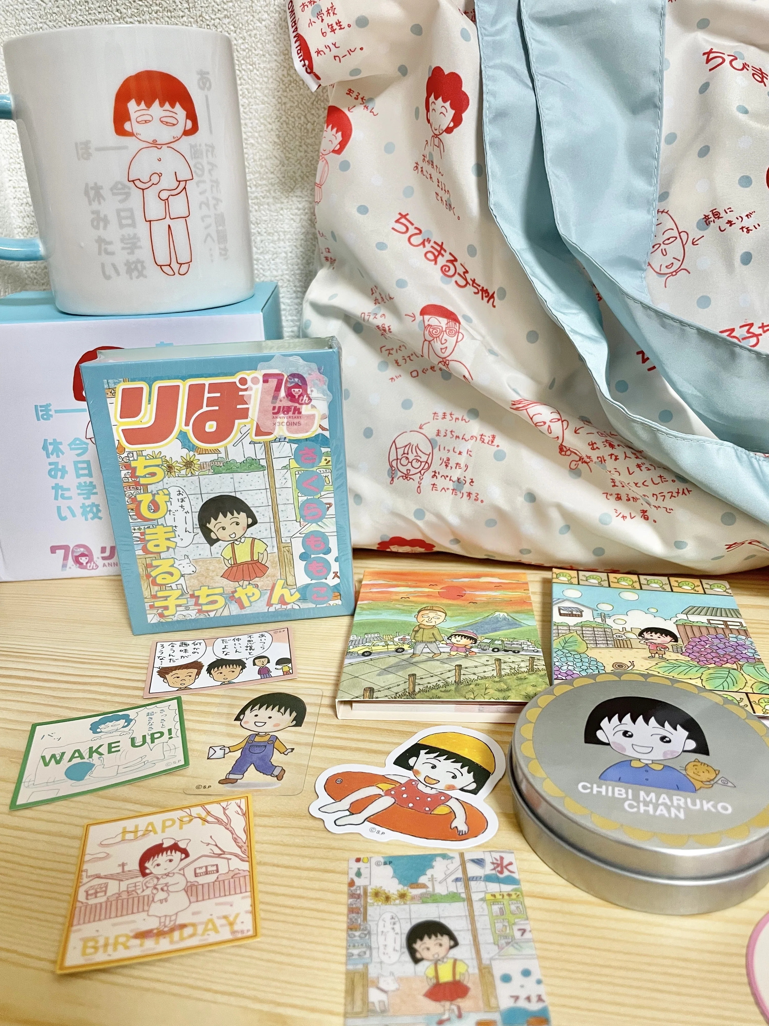 大好きなちびまる子ちゃん🎀スリーコインズ×りぼん70周年コラボ購入品