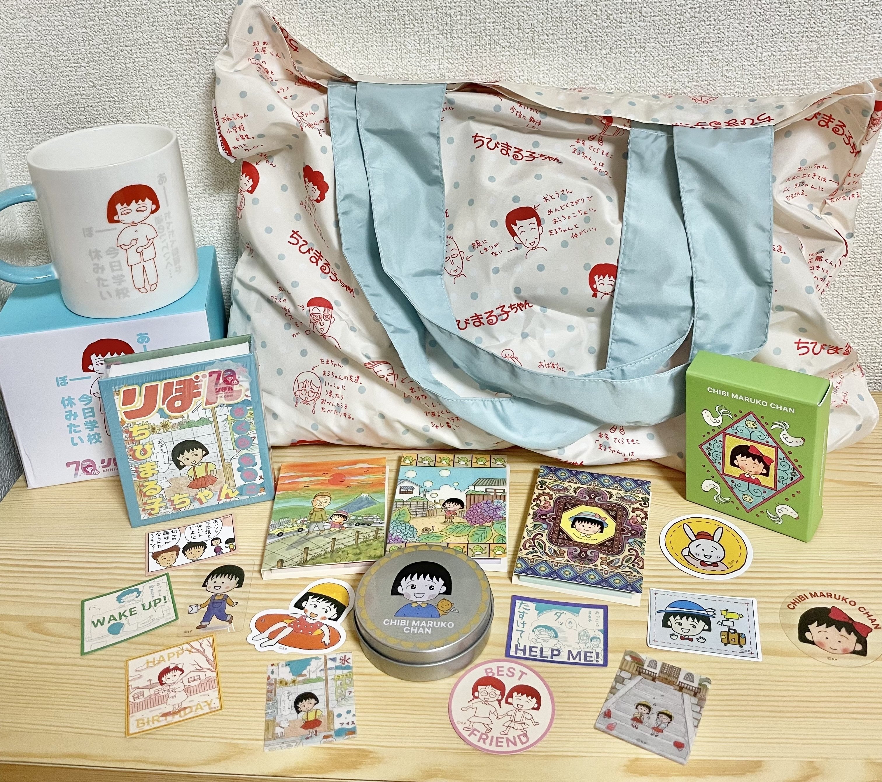 大好きなちびまる子ちゃん🎀スリーコインズ×りぼん70周年コラボ購入品