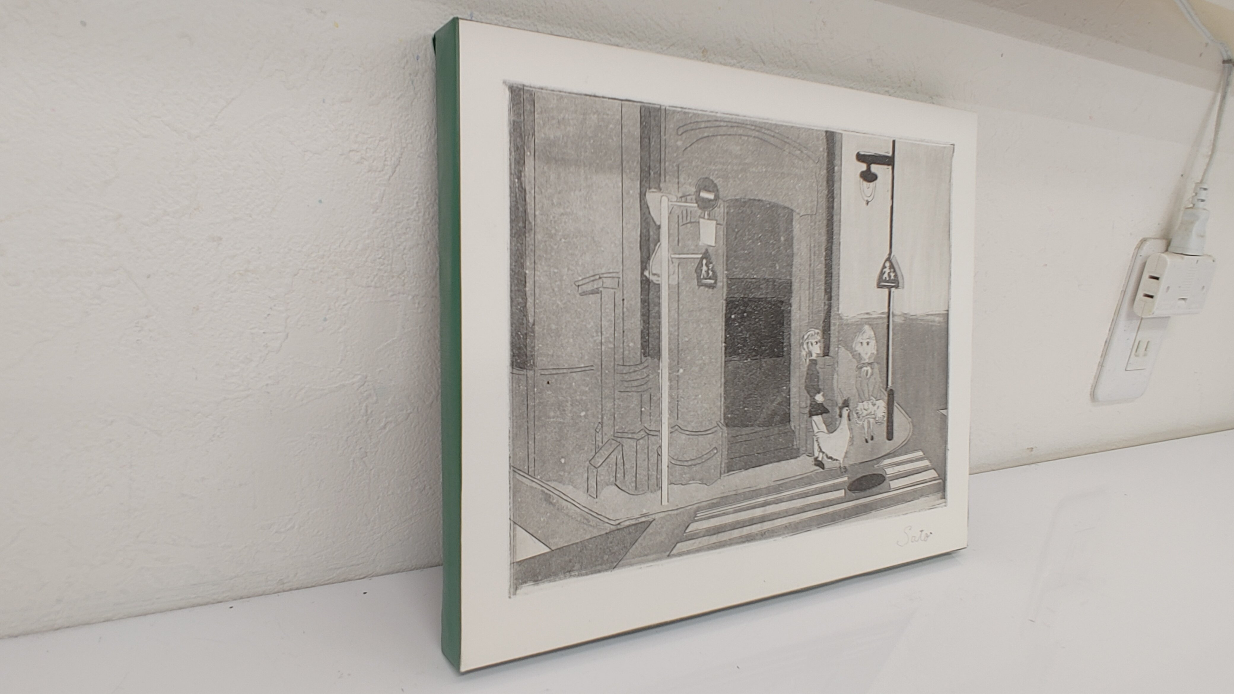 銅版　12枚　厚み1mm 銅版画用 銅版画「白昼夢」 | Okuda Doll Shop