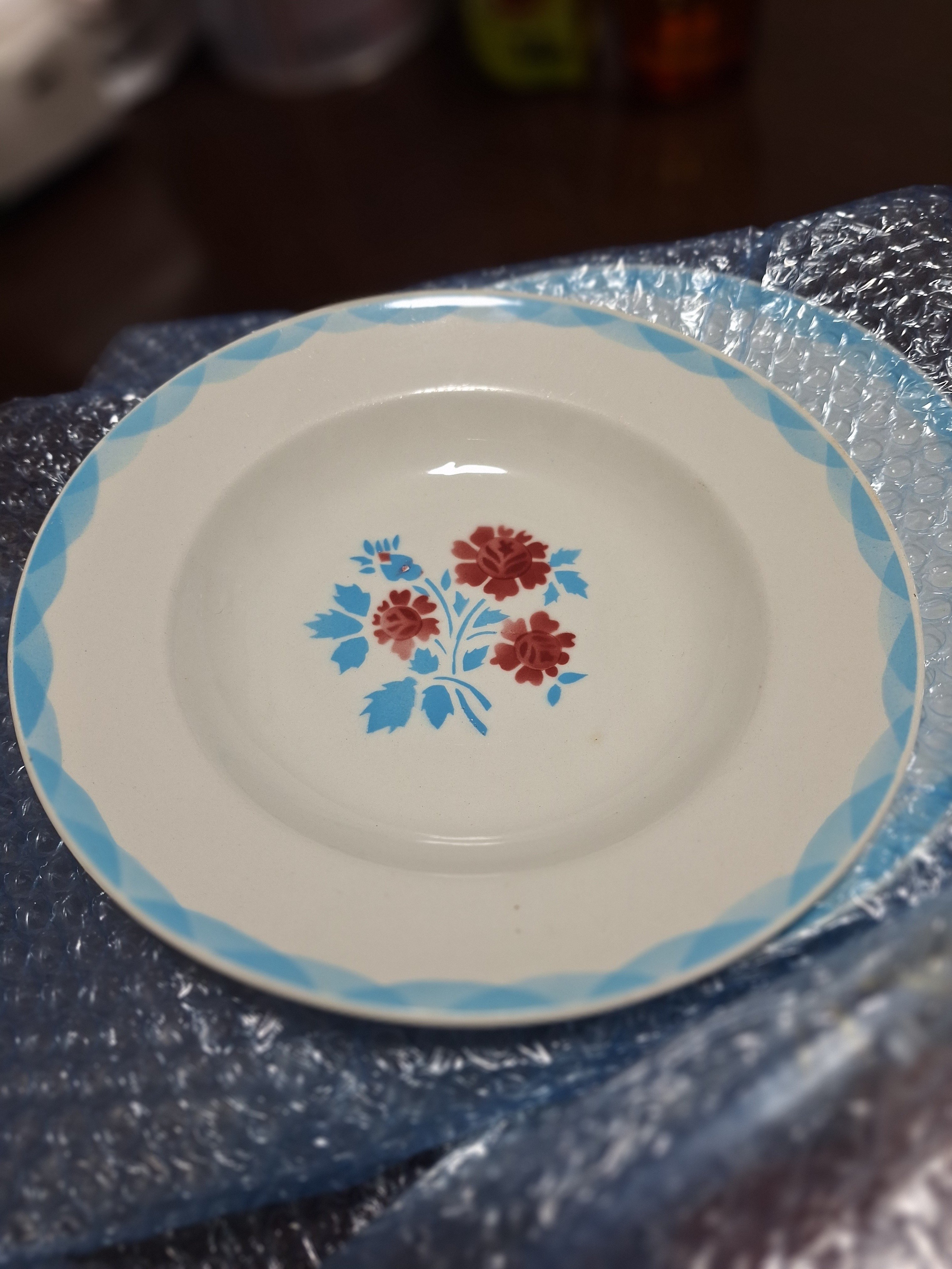 1960年代　パリ・ブロカント発掘！ジタンブルーが美しいヴィンテージ灰皿B 1960年代 パリ・ブロカント発掘！ジタンブルーが美しい