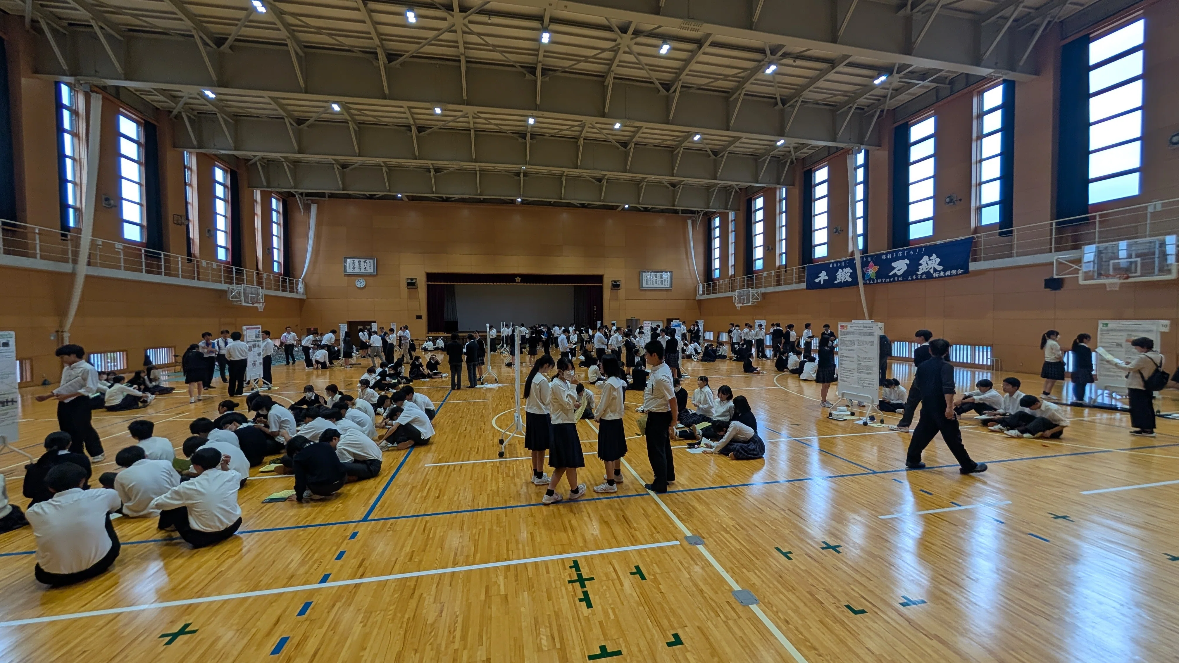 山形県立東桜学館高校「未来創造プロジェクト」中間発表会に参加しま