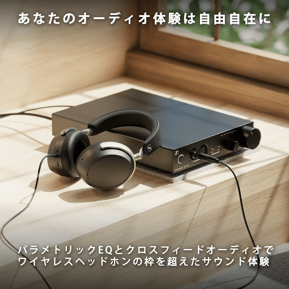 新着ギア〉 SENNHEISER HDB 630 — 有線級を追求したワイヤレス