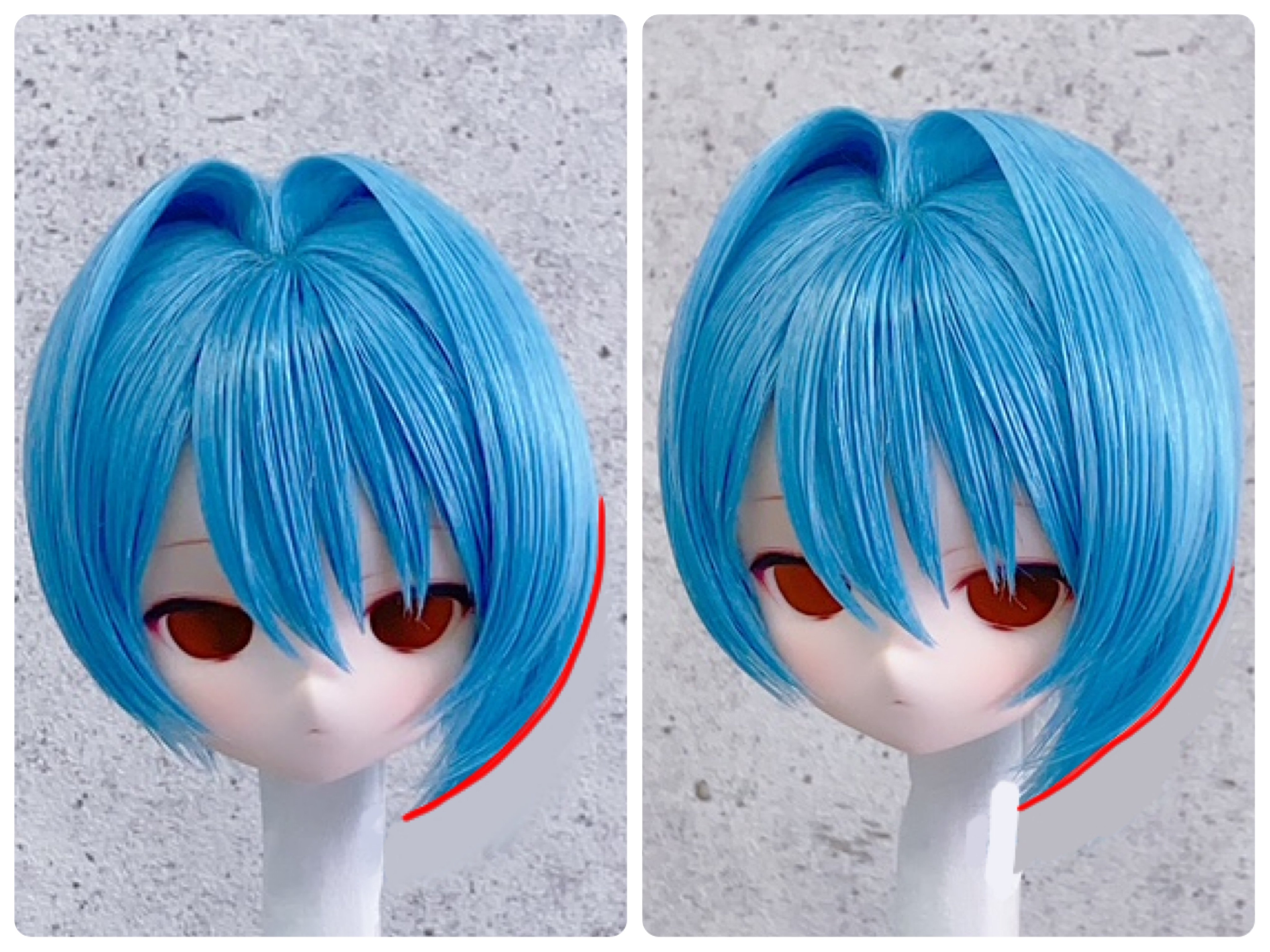 ドール用オーダーメイドウィッグを作っていただきました[見積り～完成