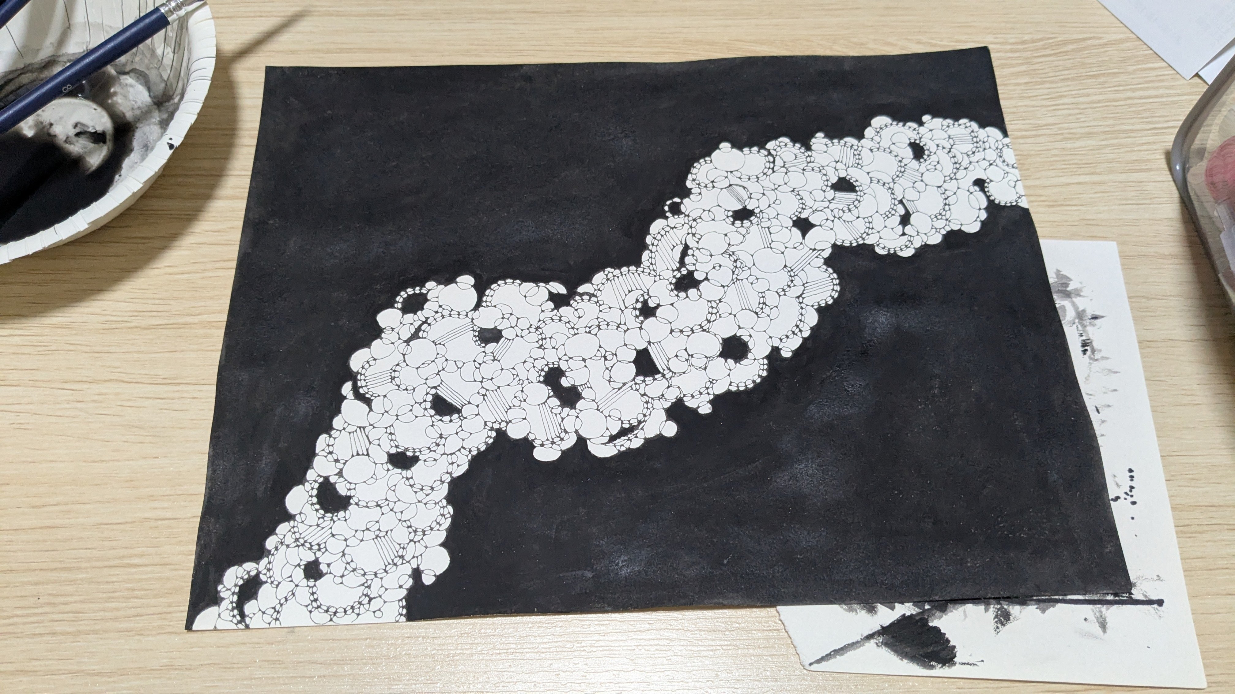 【駆ける】　頑張る人に(^^) アクリル画　原画の販売です 駆ける】 頑張る人に(^^) アクリル画 原画の販売です 駆ける