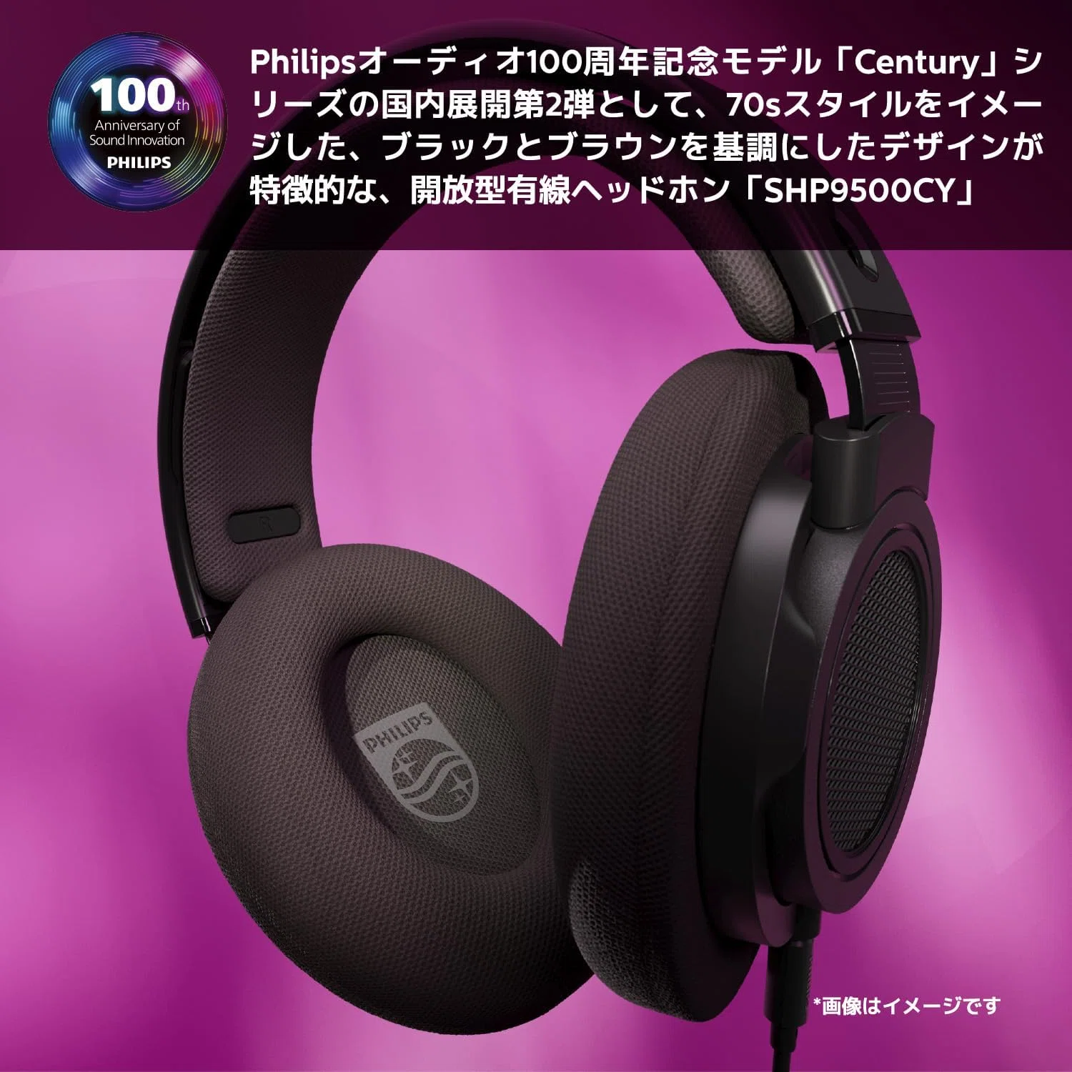 新着ギア〉 Philips SHP9500CY — 開放型で広い音場を楽しむレトロ