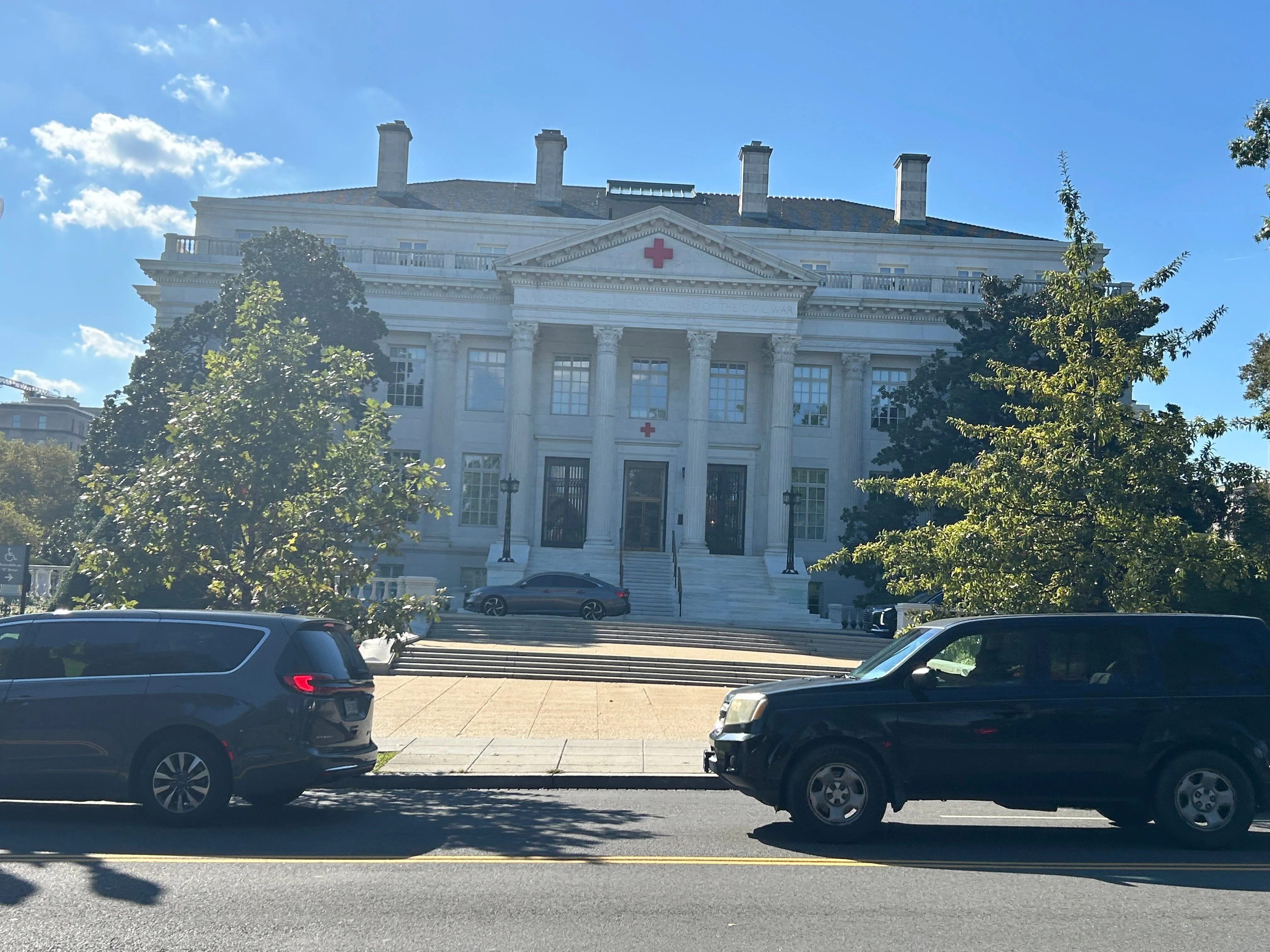 ワシントンD.C.「American Red Cross」訪問ツアー：アメリカ赤十字社の
