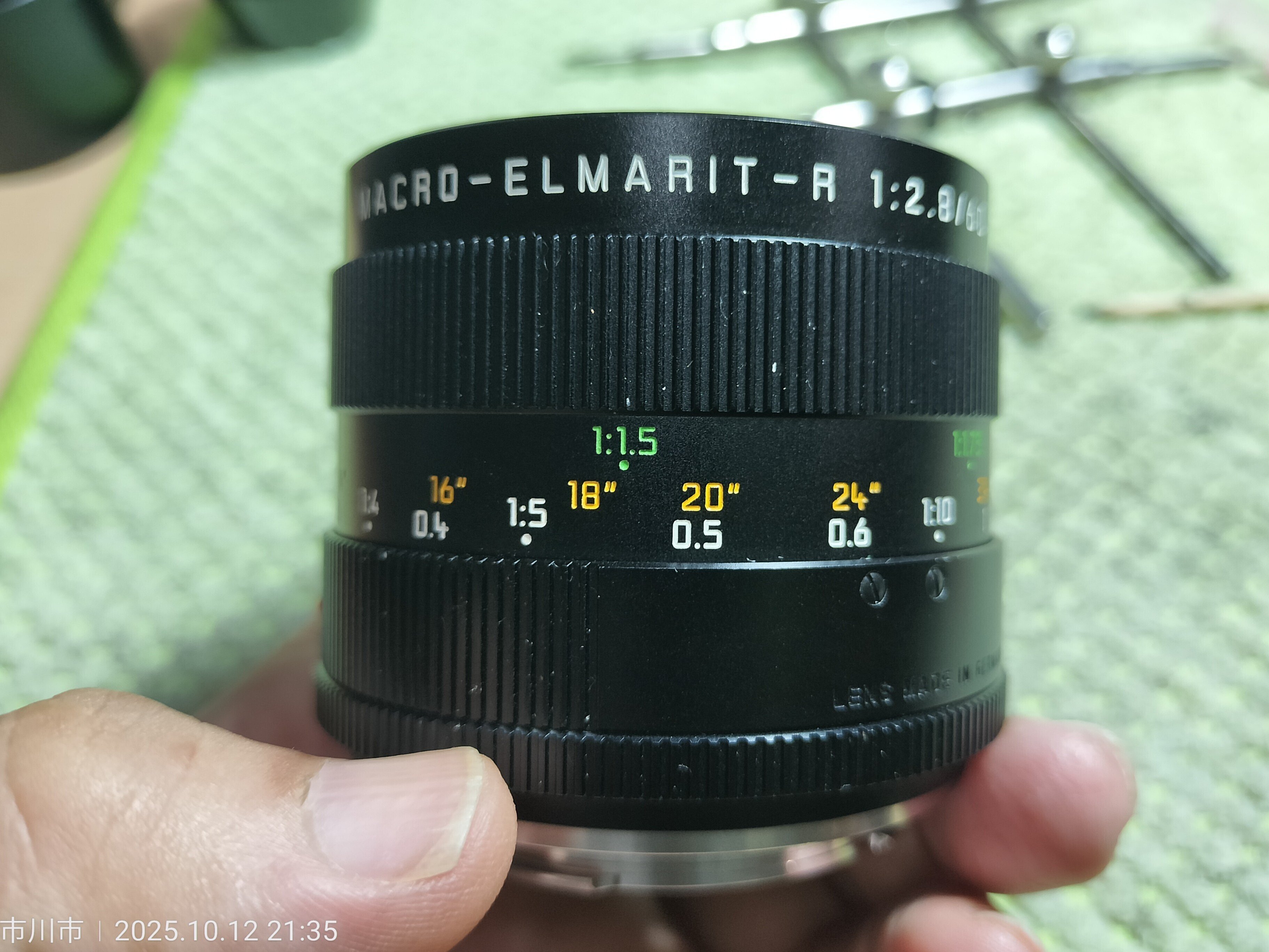 Leica Macro ELMARIT-R 60mm F/2.8のフォーカス改善｜フィルムカメラ