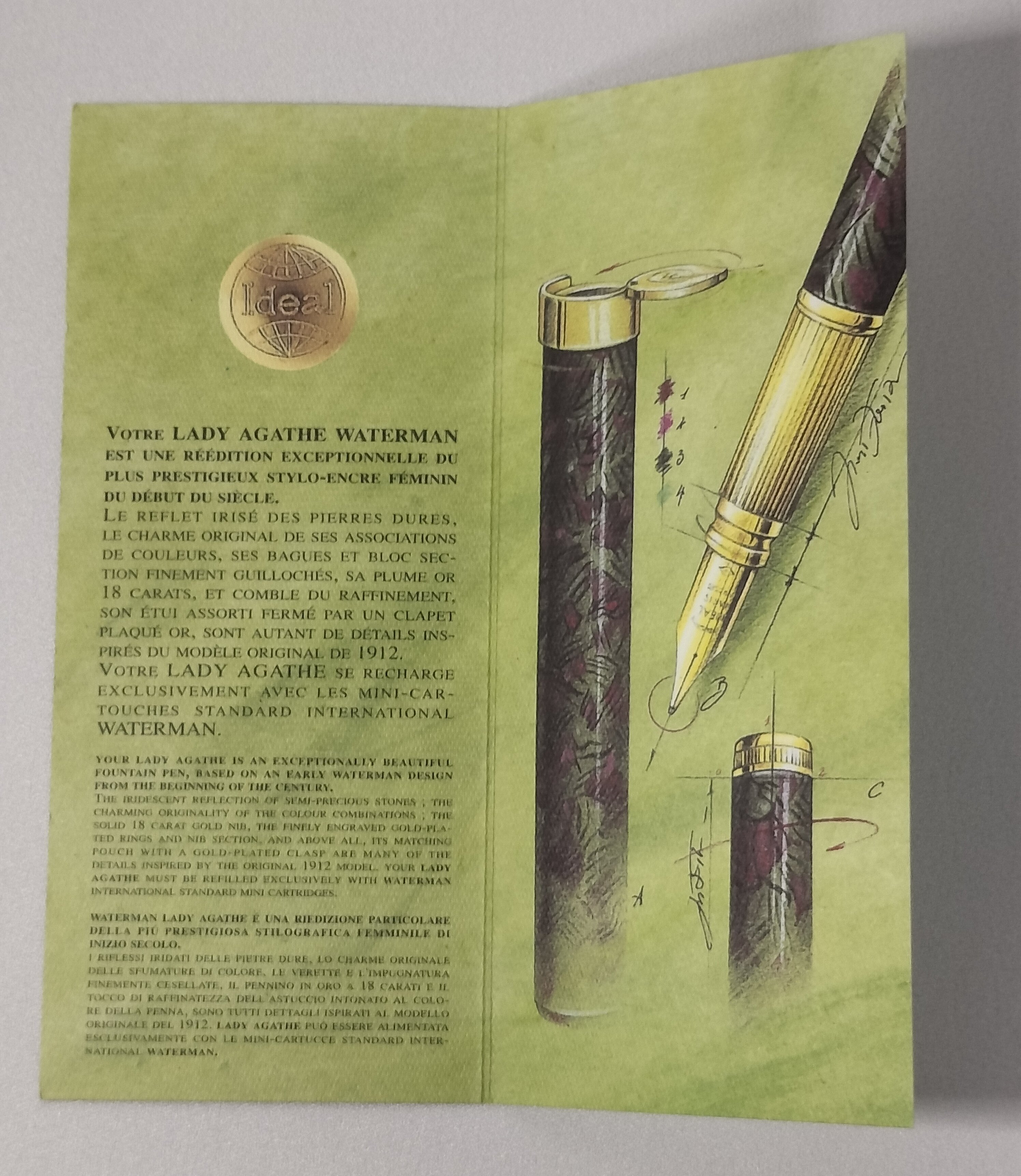 WATERMAN Lady Agatha(レディアガサ)｜れもねーど