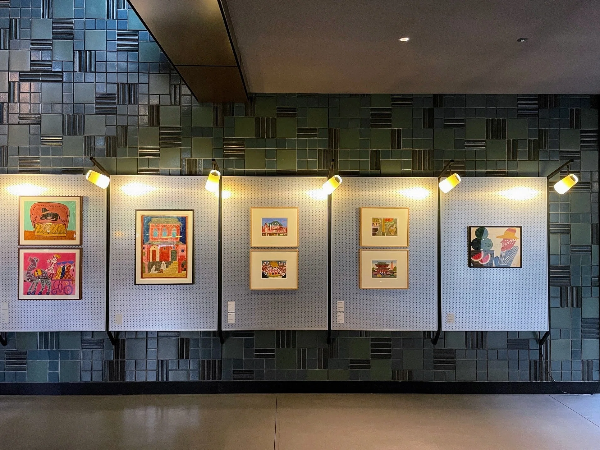 展覧会レポート】 柚木沙弥郎 『旅の歓び、旅の色彩』原画展 ／エース
